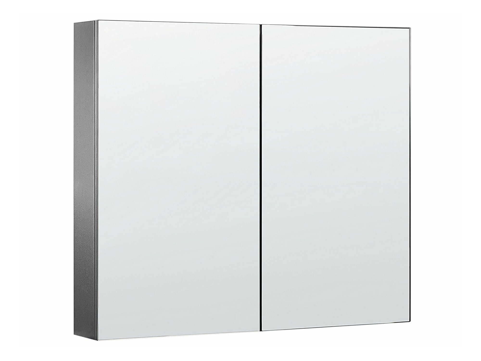 Vonios spintelė su veidrodžiu Berwyn 2350 (Juoda)