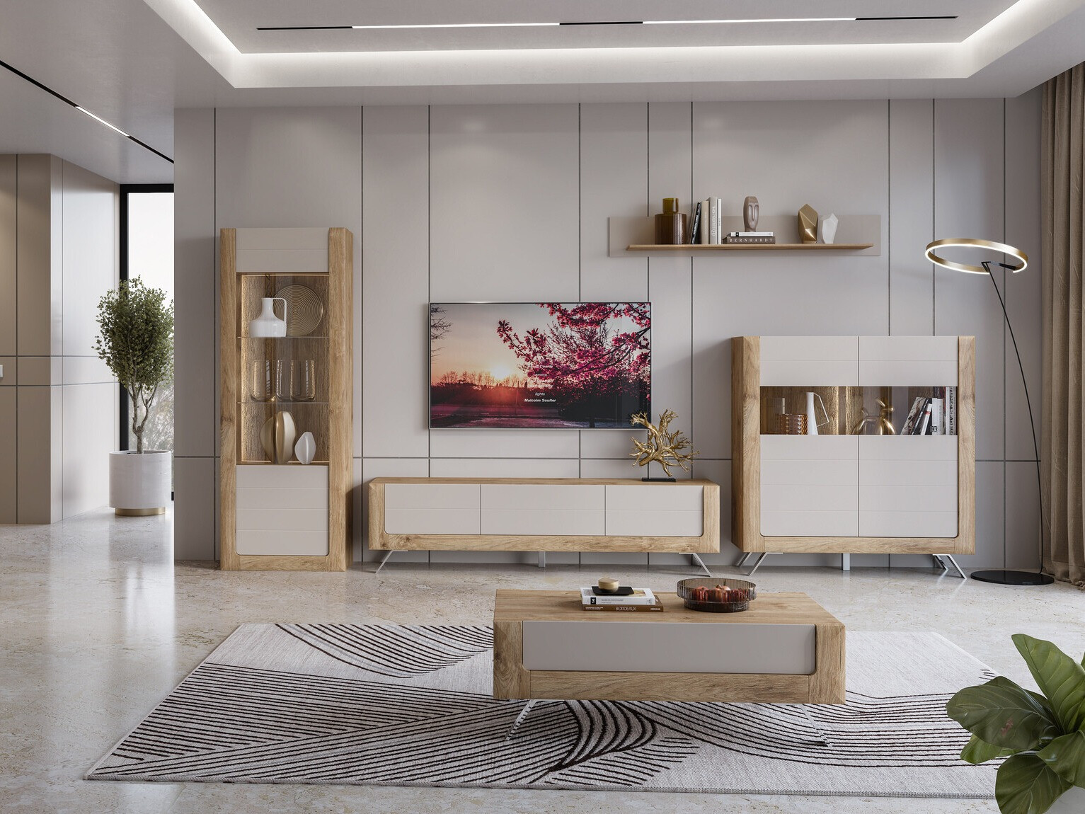 Spintelė Sovera 107 (Auksinis ąžuolas + Kašmyras)