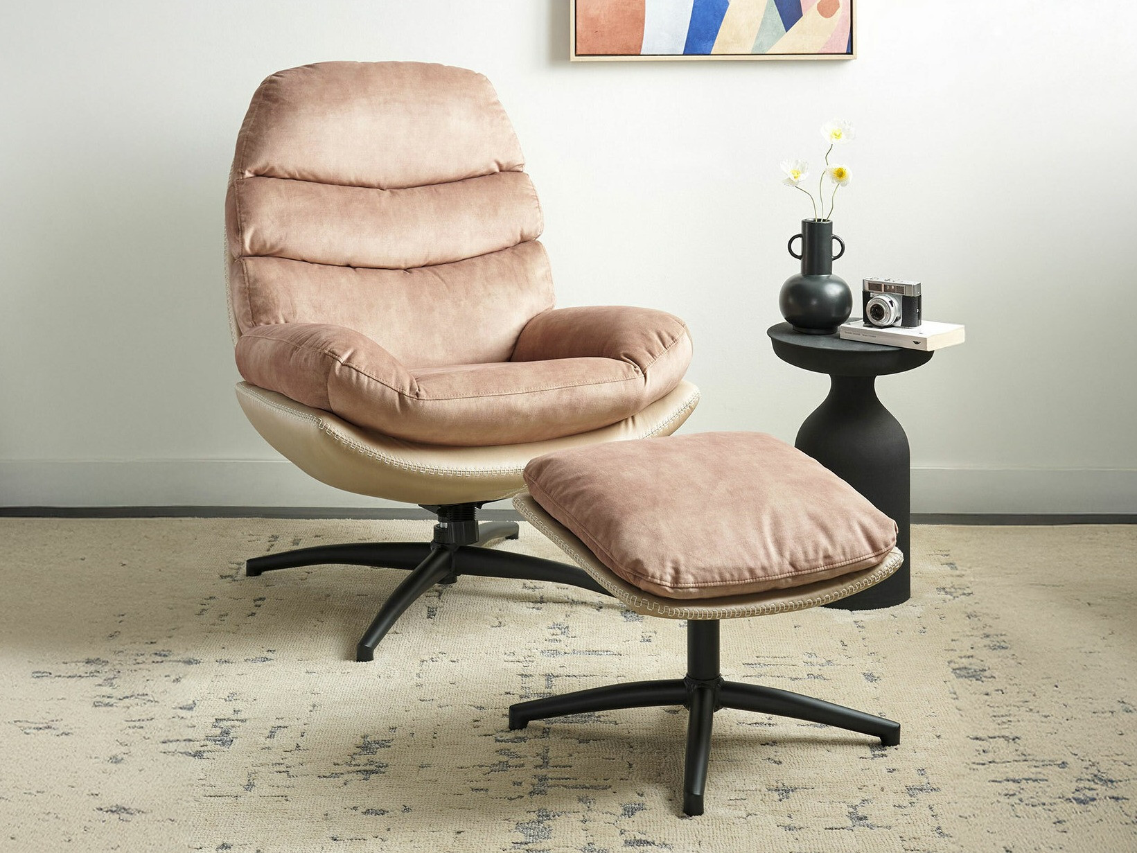 Fotelis Berwyn 2306 (Smėlinė)