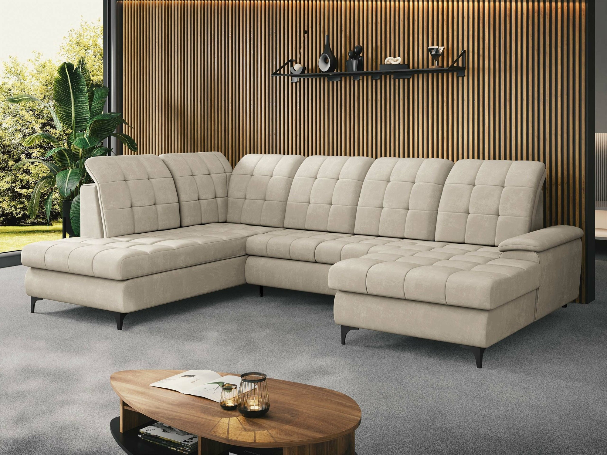 Minkštas kampas Sanford 100 (Manila 02)