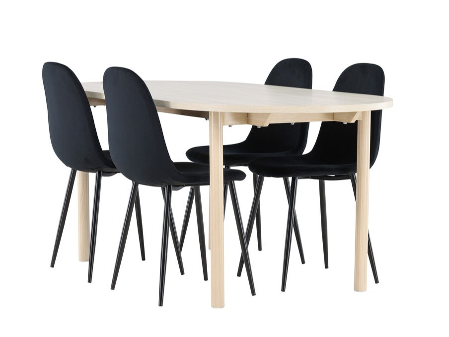 Valgomojo komplektas Dallas 4612 (Šviesi ruda)