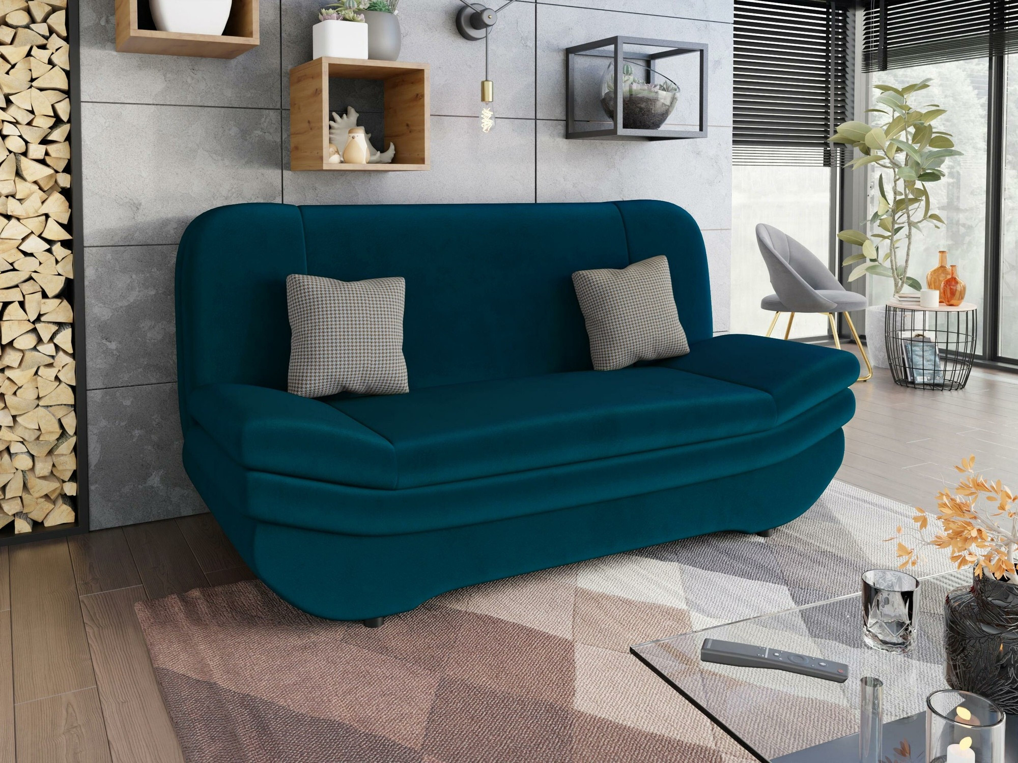 Sofa lova Comfivo Silva (Venus Velvet 2911 + Kenia 796)