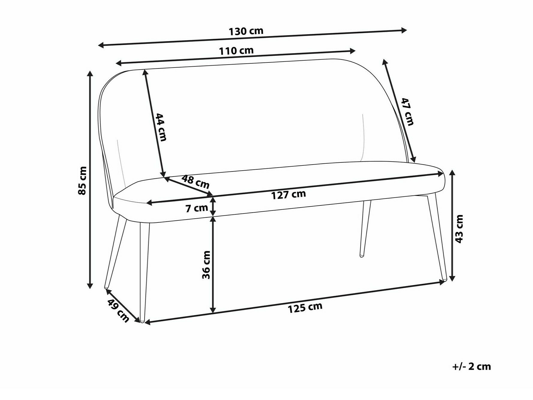 Minkštasuolis Berwyn 2379 (Šviesi mėlyna)