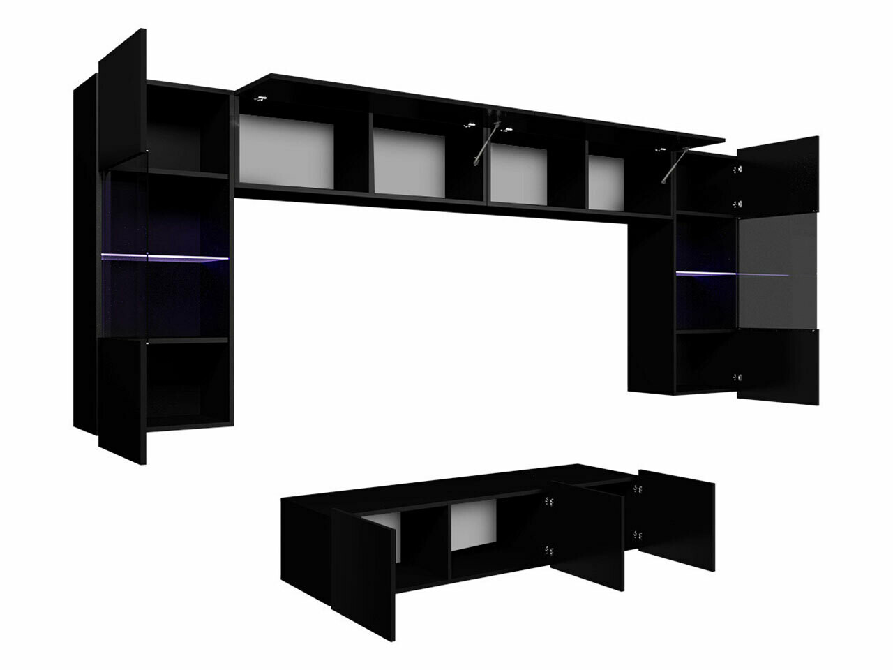 Svetainės komplektas Tivdalu 106 (Auksinis ąžuolas)