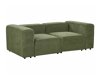 Modulinė sofa Balcoro 100 (Žalia)