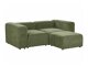Modulinė sofa Balcoro 100 (Žalia)