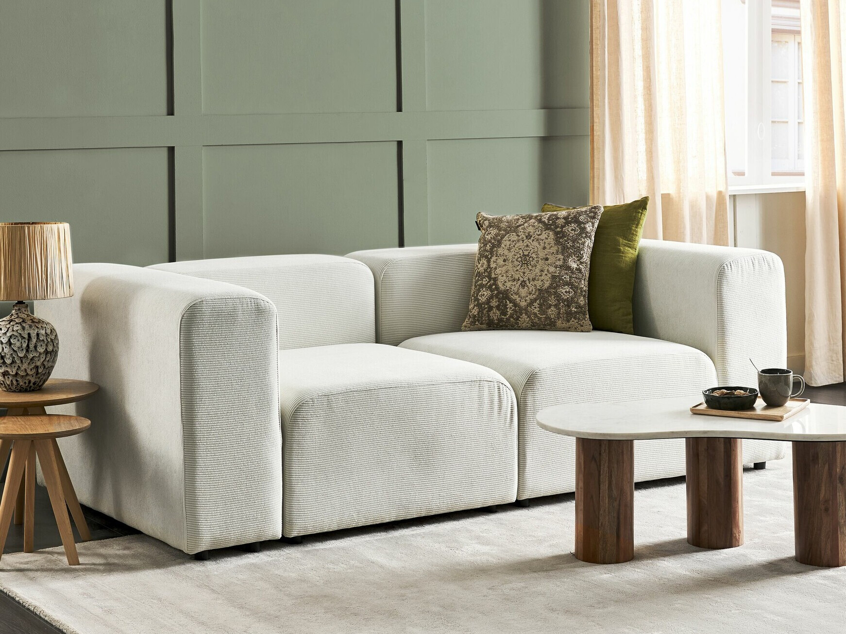 Sofa Balcoro 100 (Kreminė)