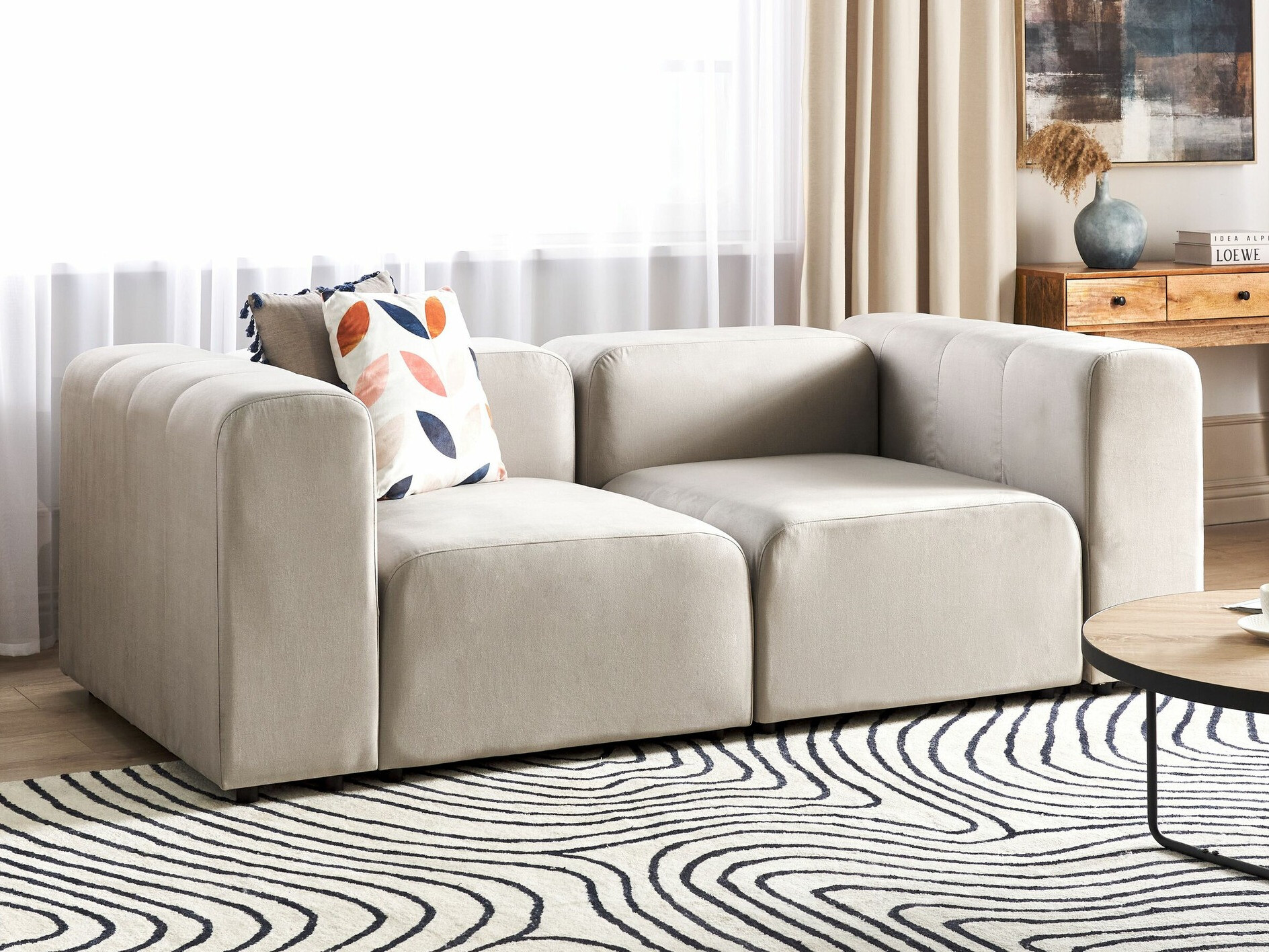 Modulinė sofa Balcoro 101 (Smėlinė)