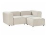 Modulinė sofa Balcoro 101 (Smėlinė)