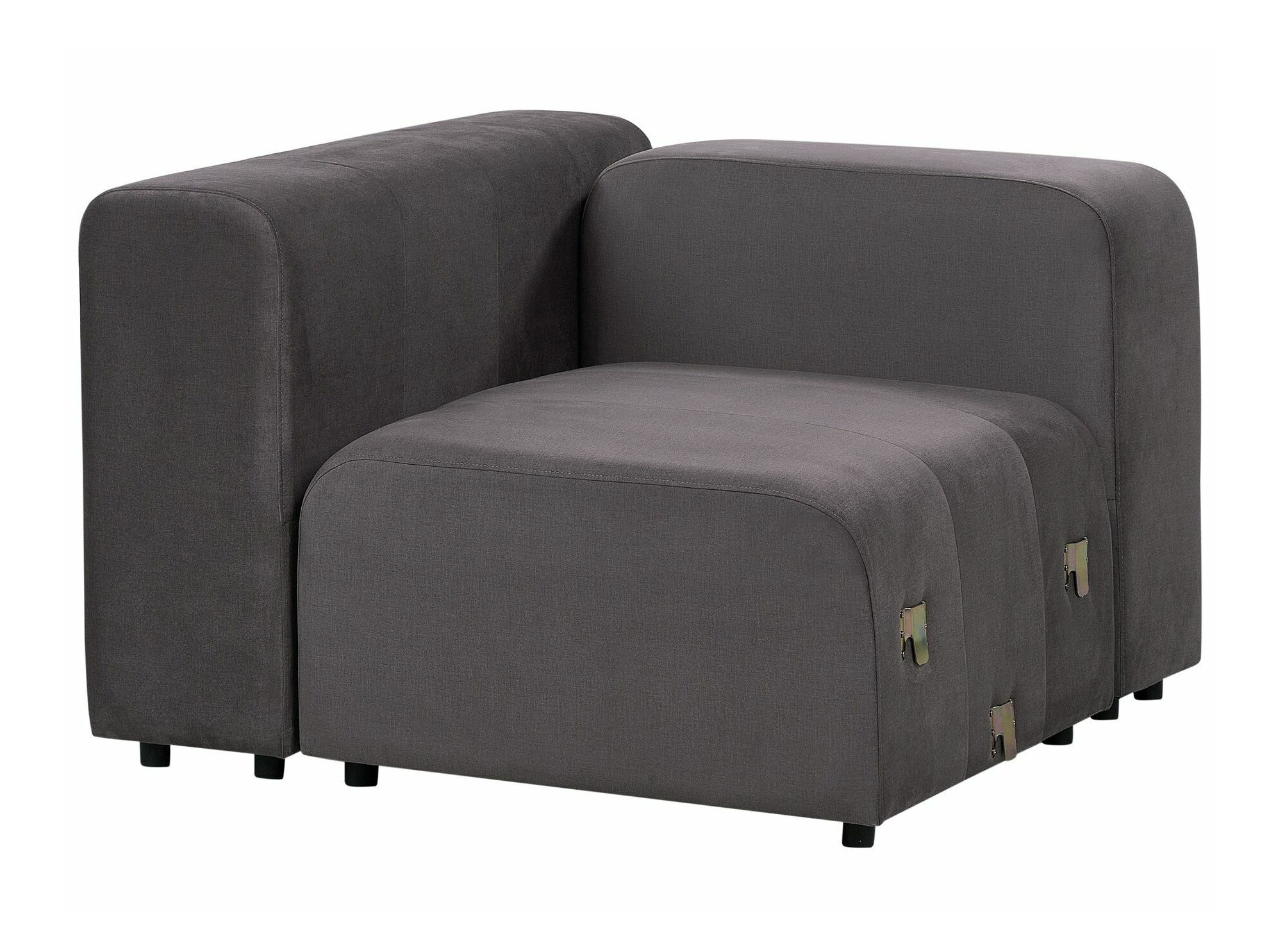 Modulinė sofa Balcoro 104 (Tamsi pilka)