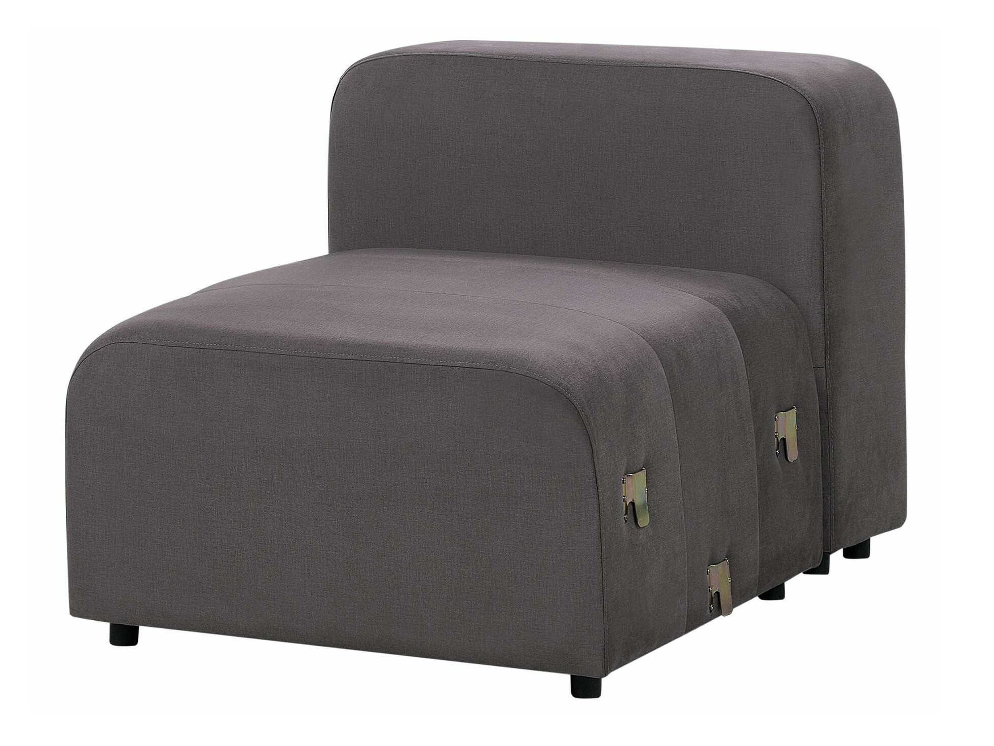 Modulinė sofa Balcoro 104 (Tamsi pilka)
