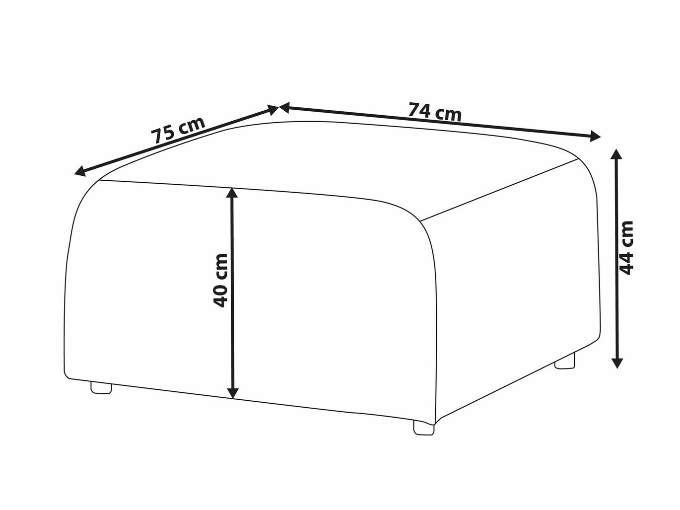 Pufas Balcoro 103 (Smėlinė)