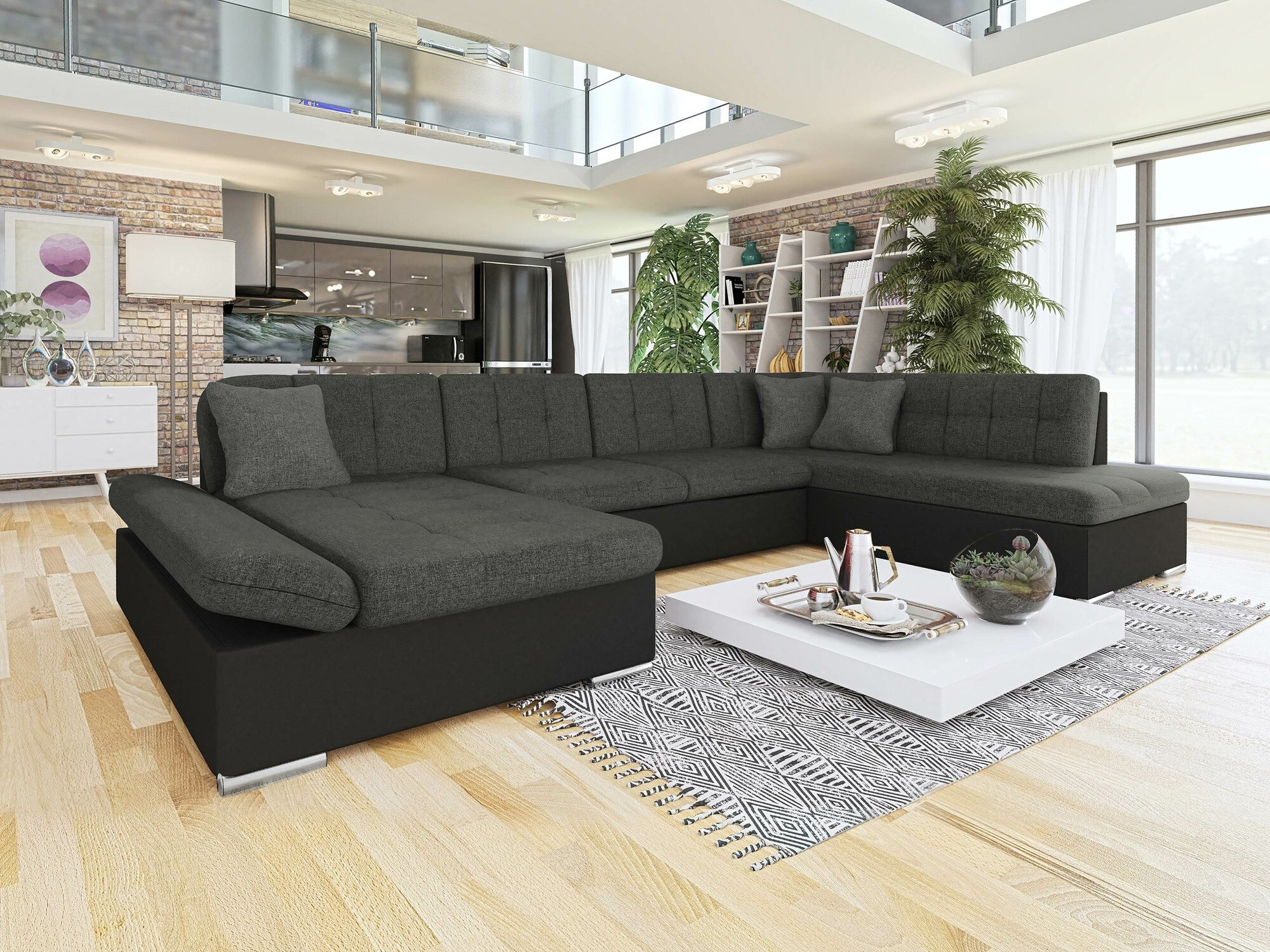 Minkštas kampas Comfivo Tilia (Soft 011 + Lux 06 + Lux 05)