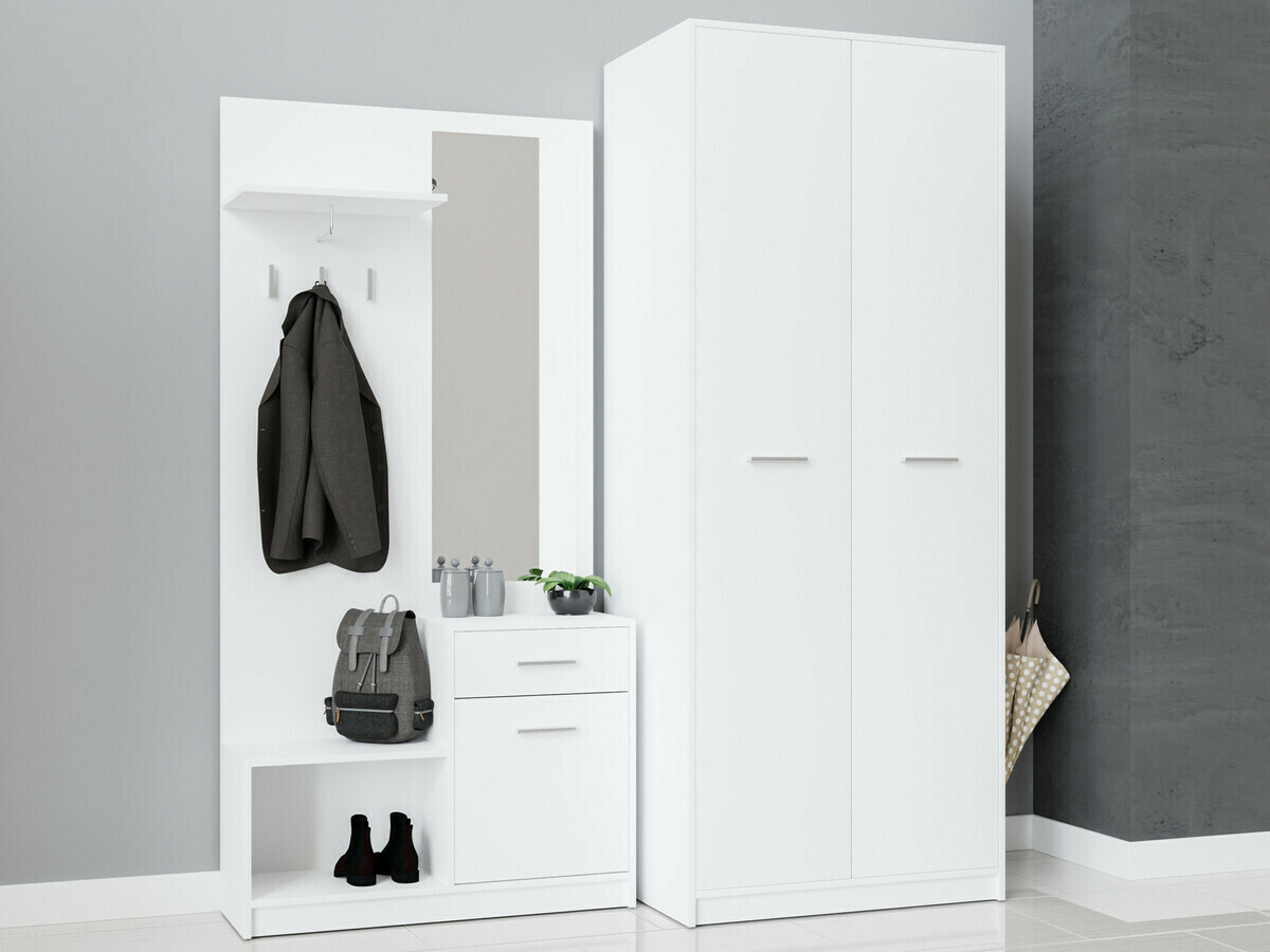 Balti prieškambario komplektai