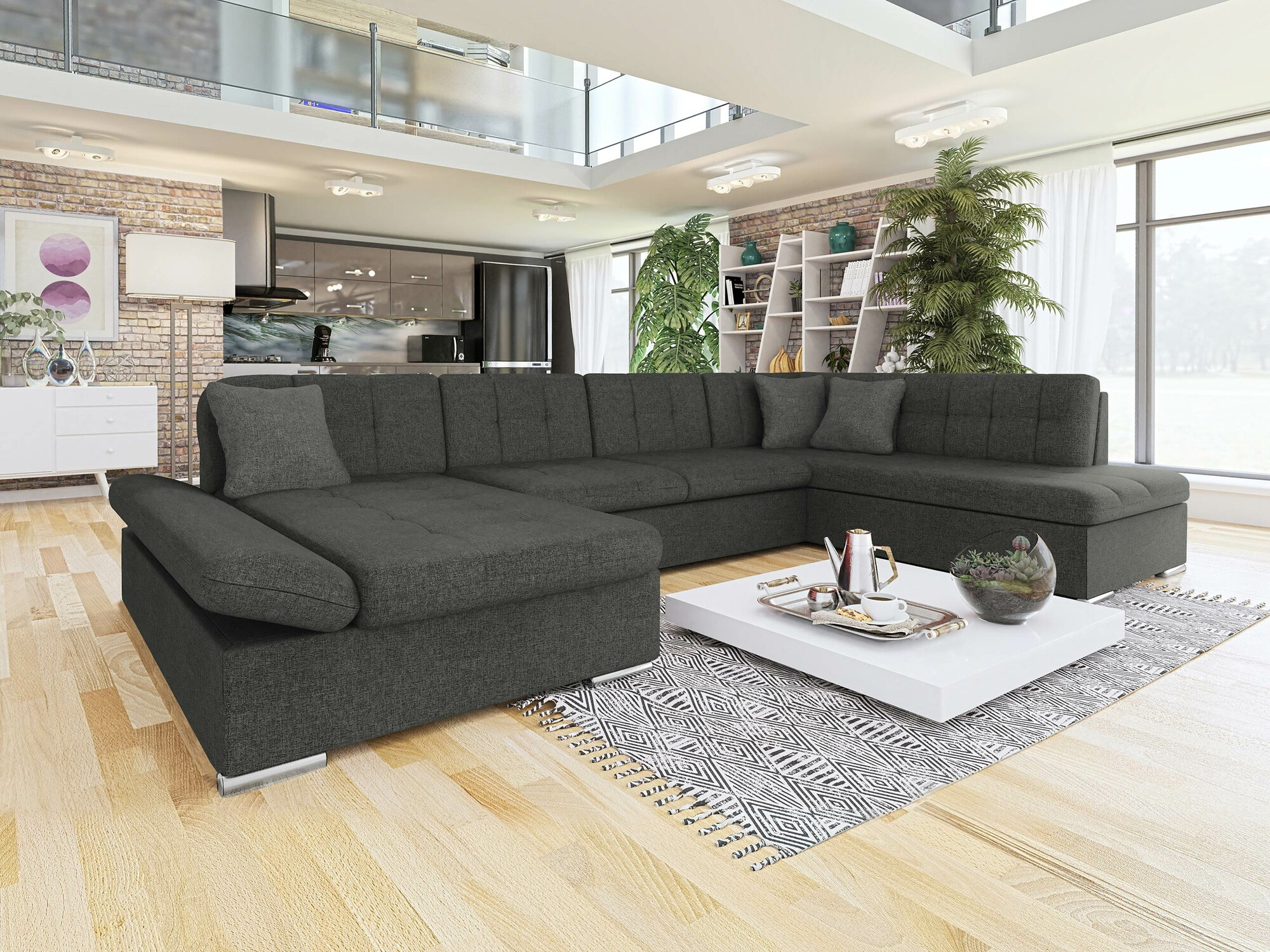 Minkštas kampas Comfivo Tilia (Lux 06 + Lux 05)