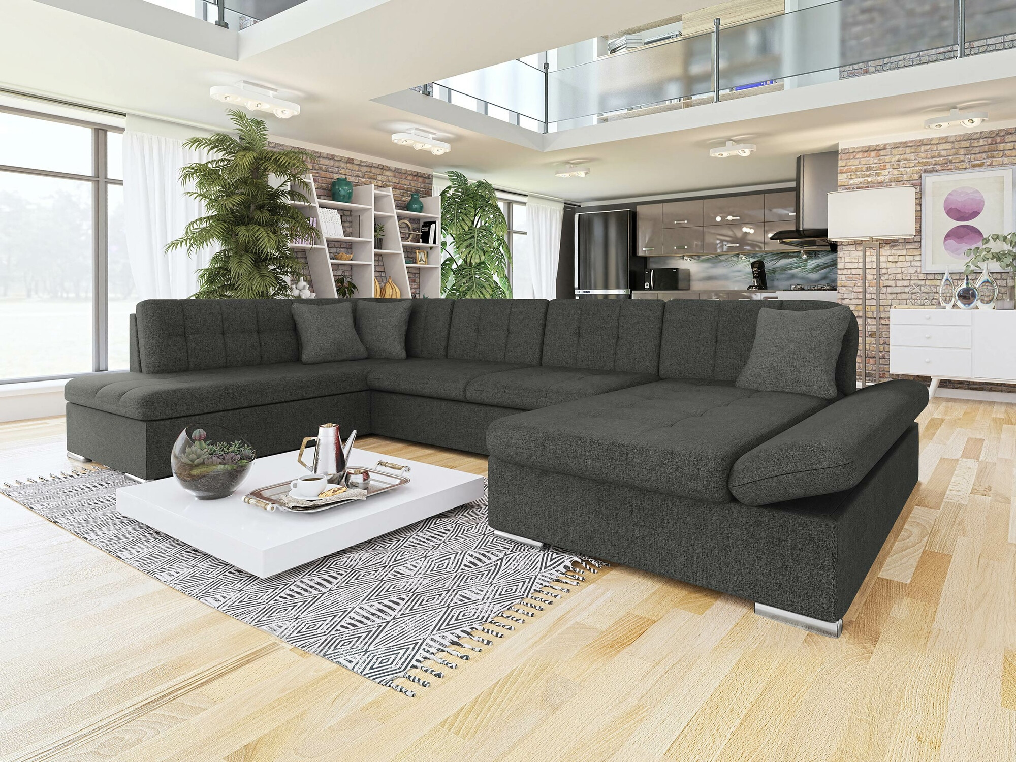 Minkštas kampas Comfivo Tilia (Lux 06 + Lux 05)