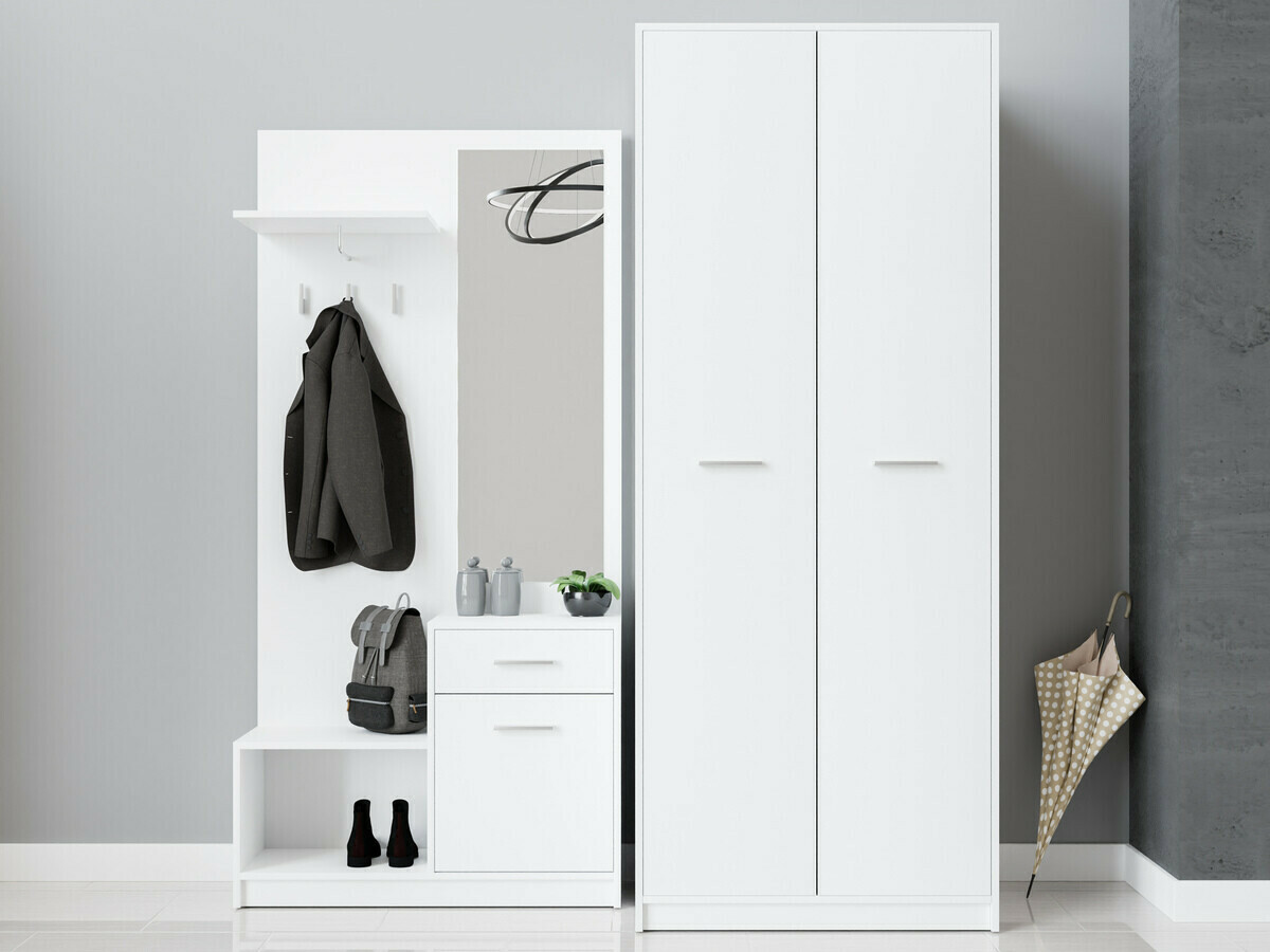 Prieškambario komplektas Novsore 146 (Balta)