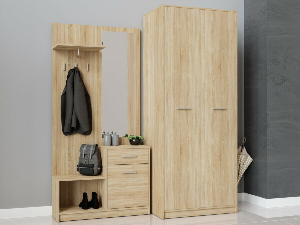 Prieškambario komplektas Novsore 146 (Sonomos ąžuolas)