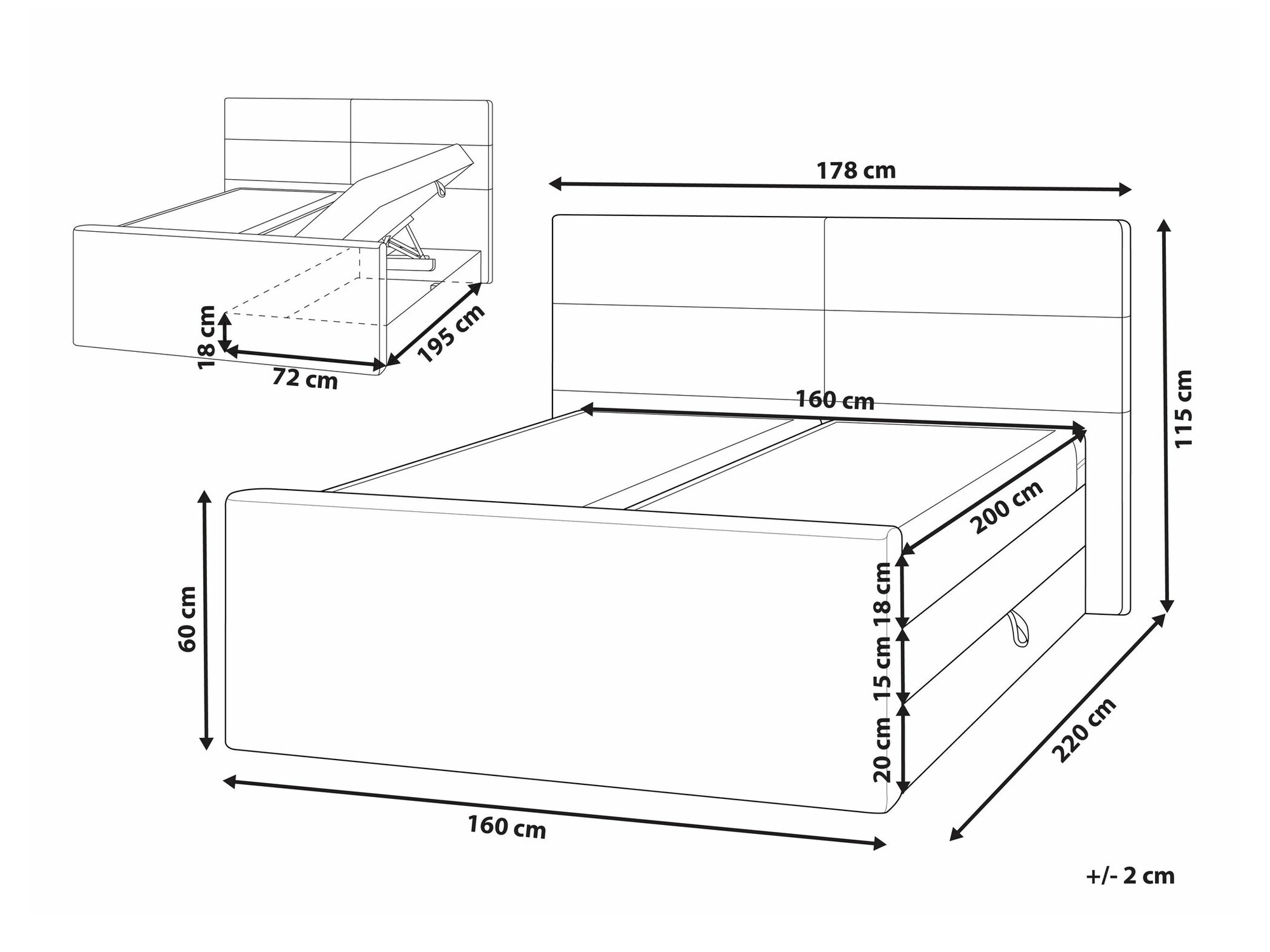 Continental lova Berwyn 2394 (Smėlinė)