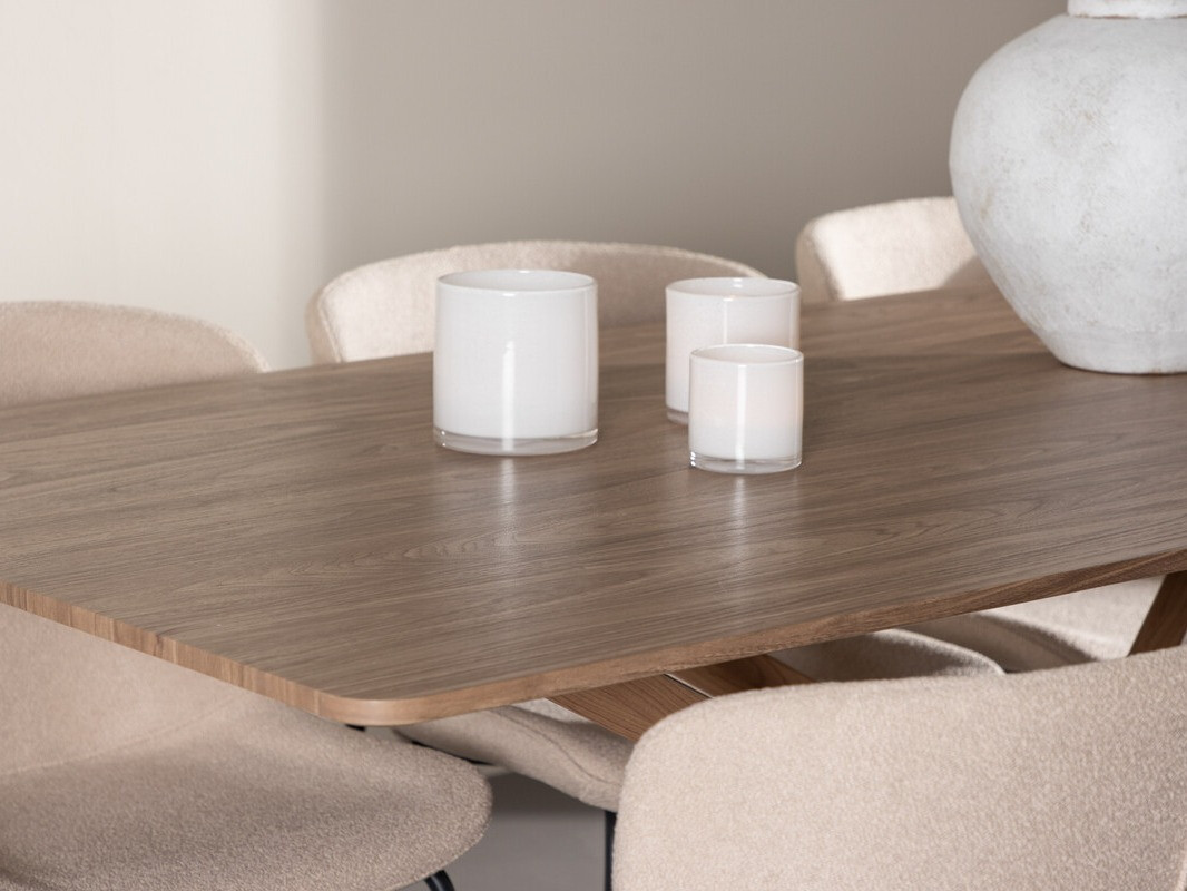 Valgomojo komplektas Dallas 5102 (Smėlinė)