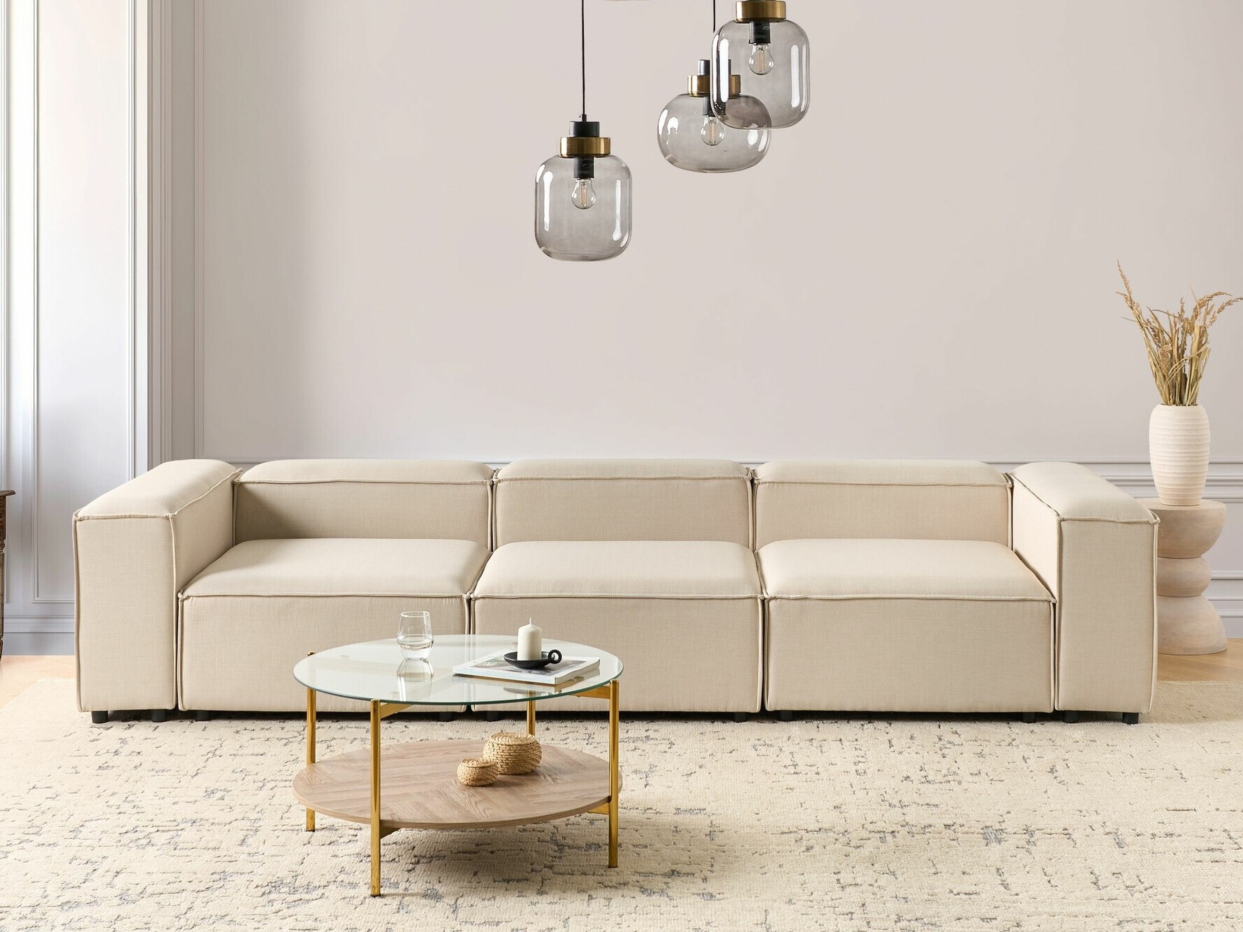 Modulinis fotelis Serophi 100 (Smėlinė)