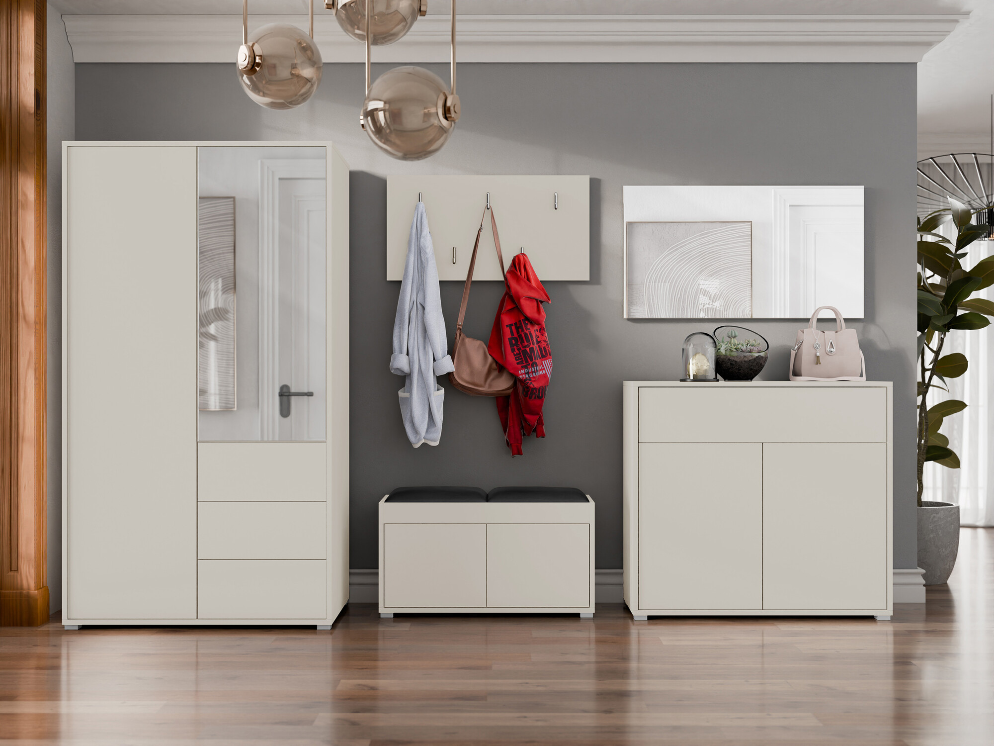 Prieškambario komplektas Comfivo Fersoe 118 (Kašmyras)