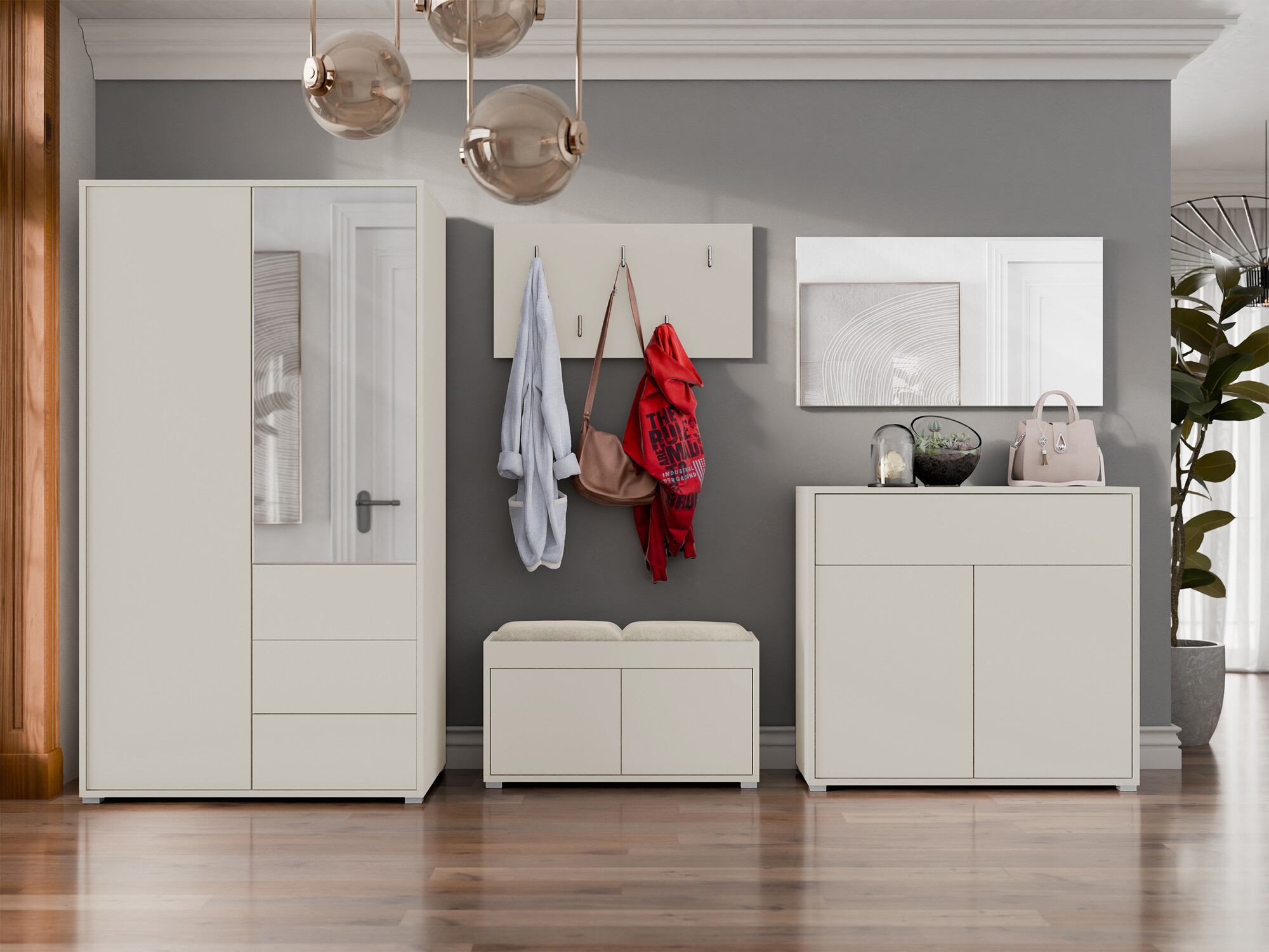 Prieškambario komplektas Comfivo Tutela V (Kašmyras)