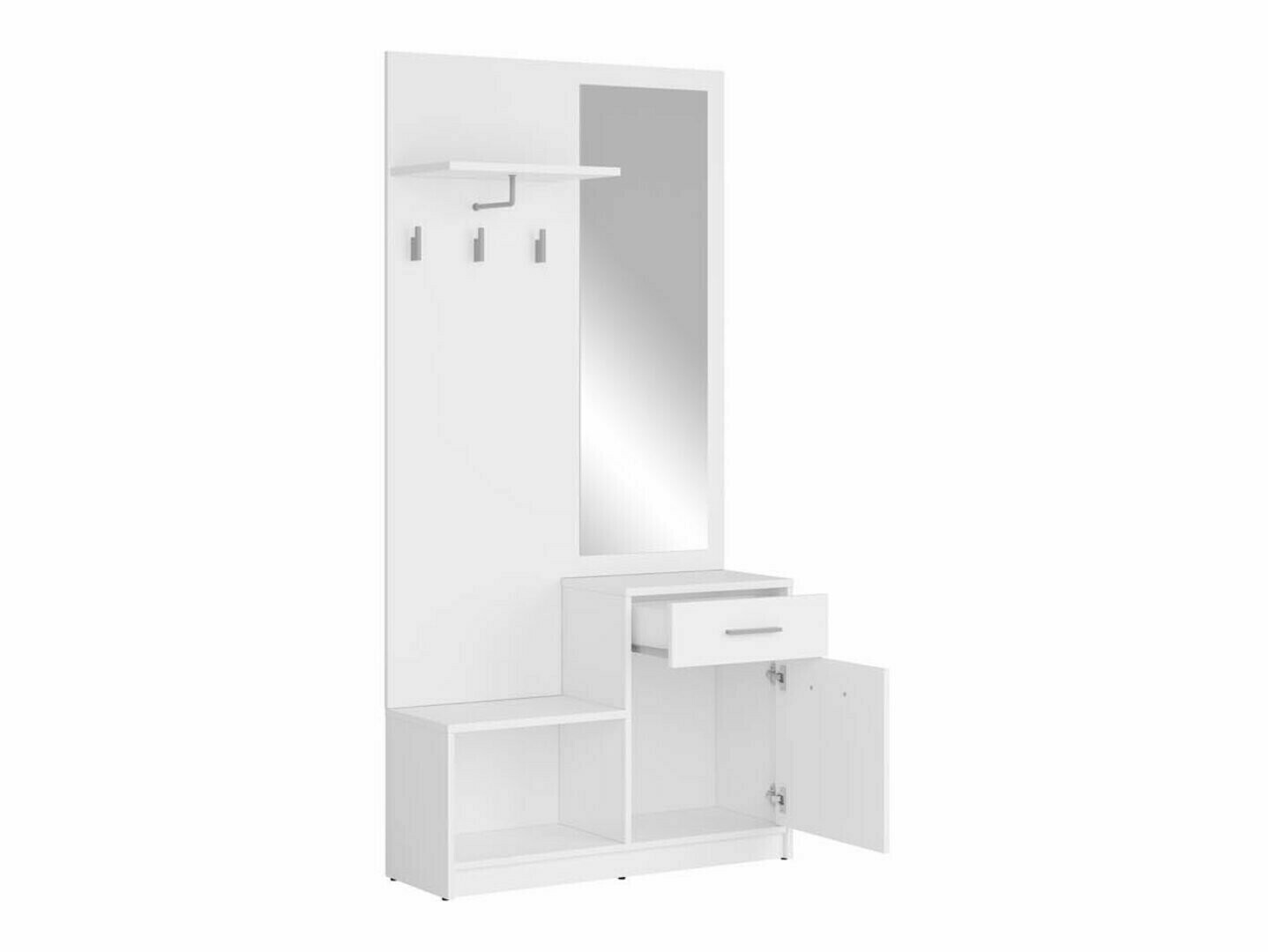 Prieškambario komplektas Novsore 154 (Balta)