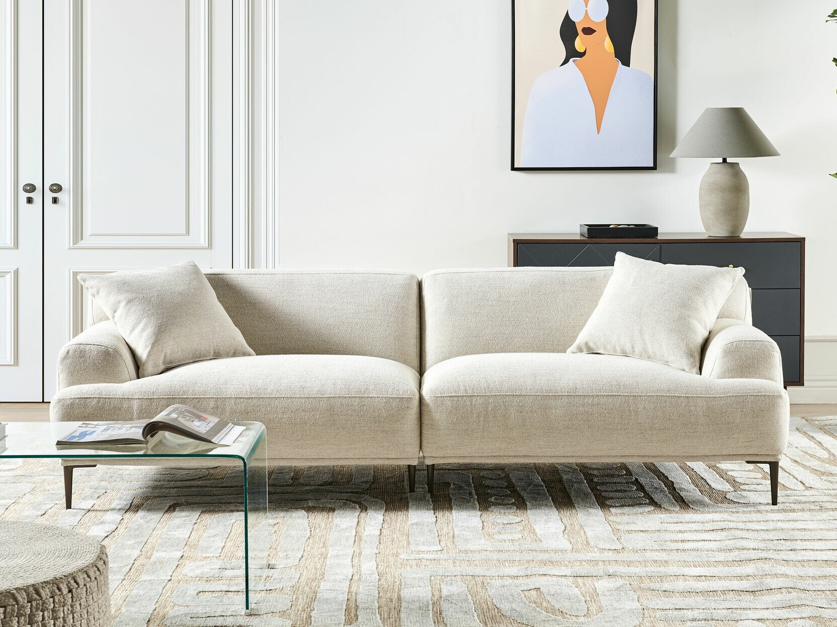 Sofa Berwyn 2406 (Smėlinė)