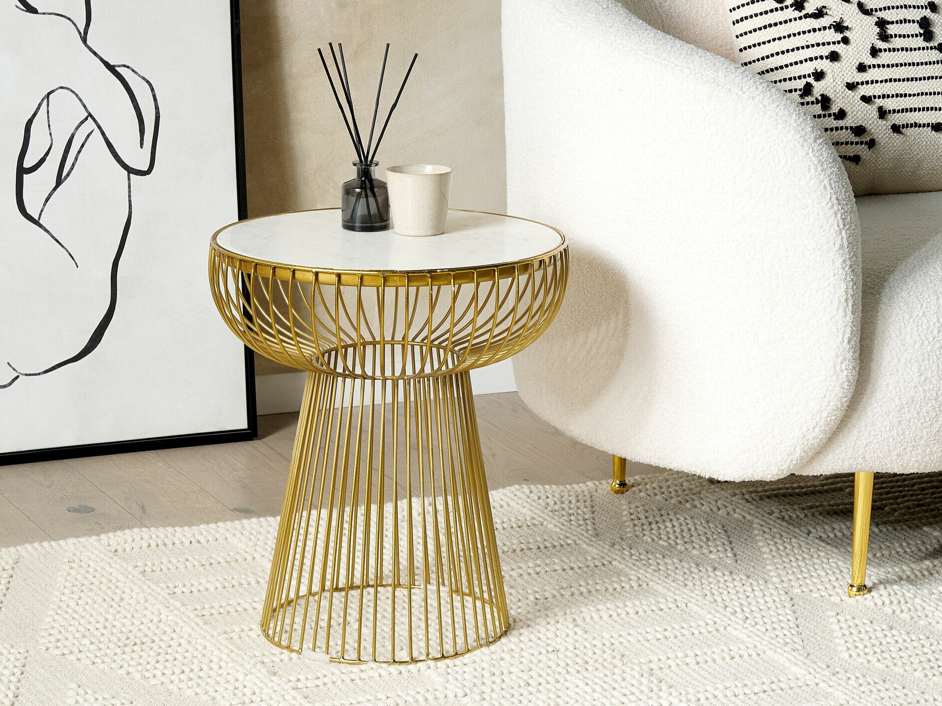 Šoninis staliukas Berwyn 2408