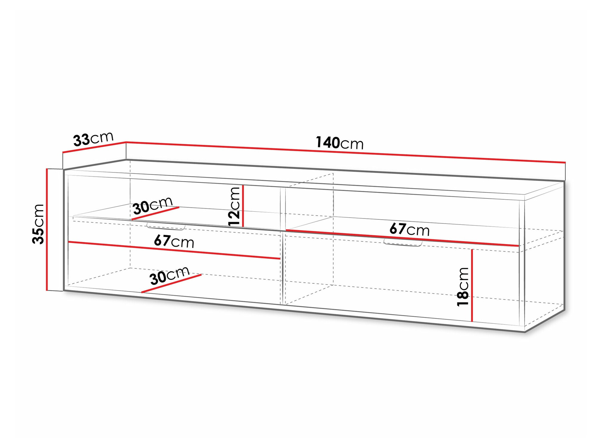 TV staliukas Otal (Balta)