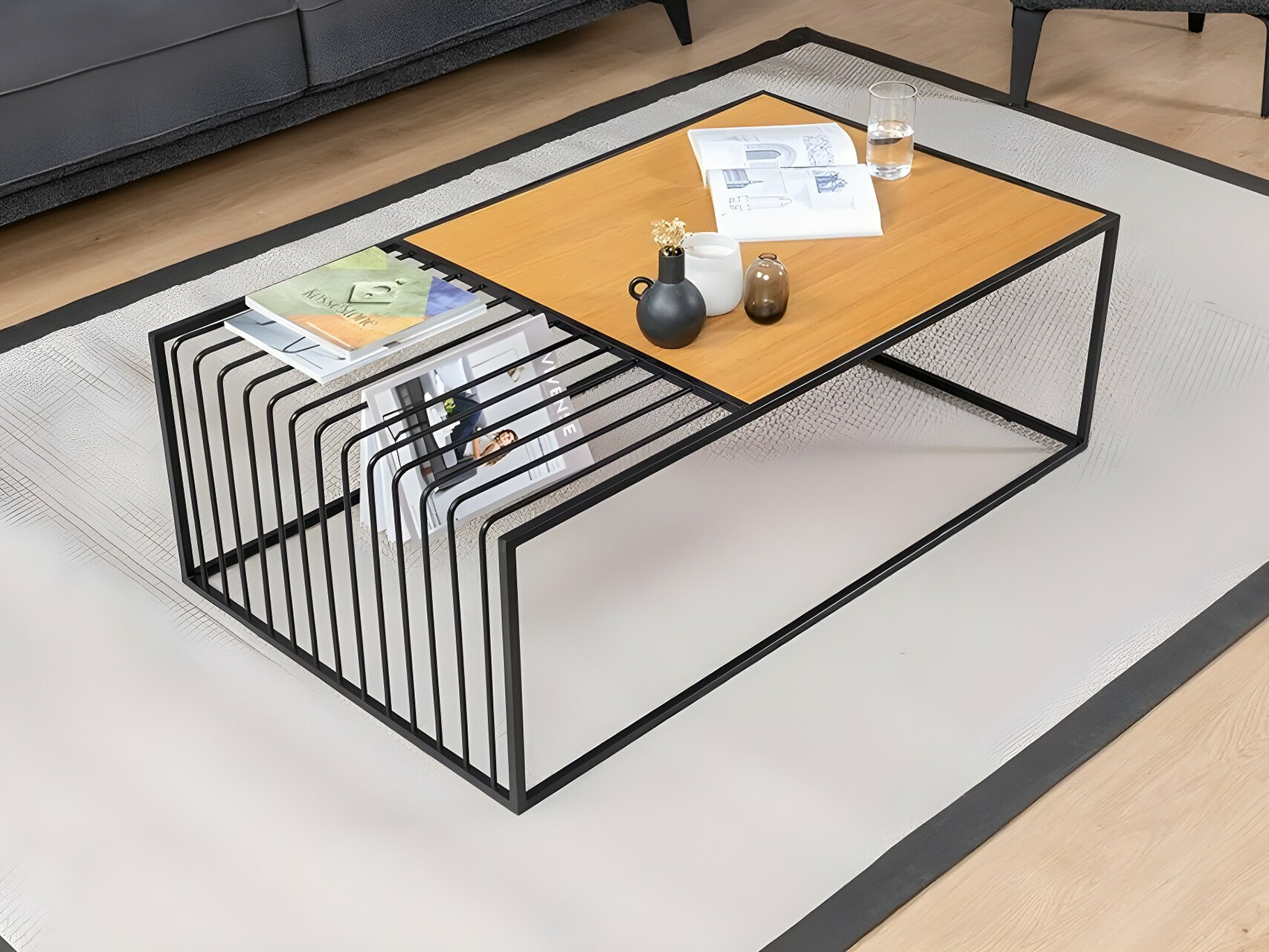 Žurnalinis staliukas Kailua 2334