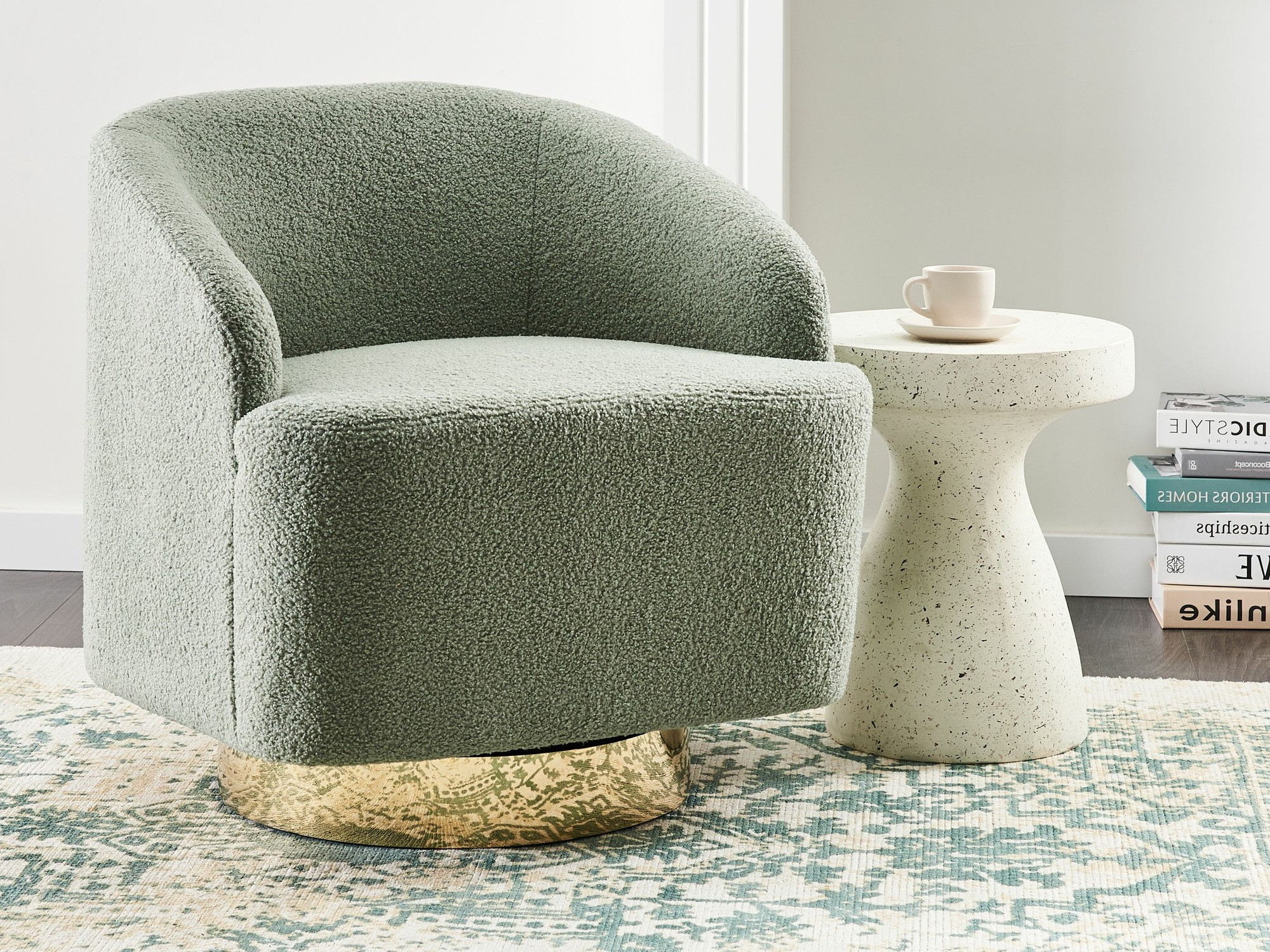 Fotelis Berwyn 1372 (Šviesi žalia)