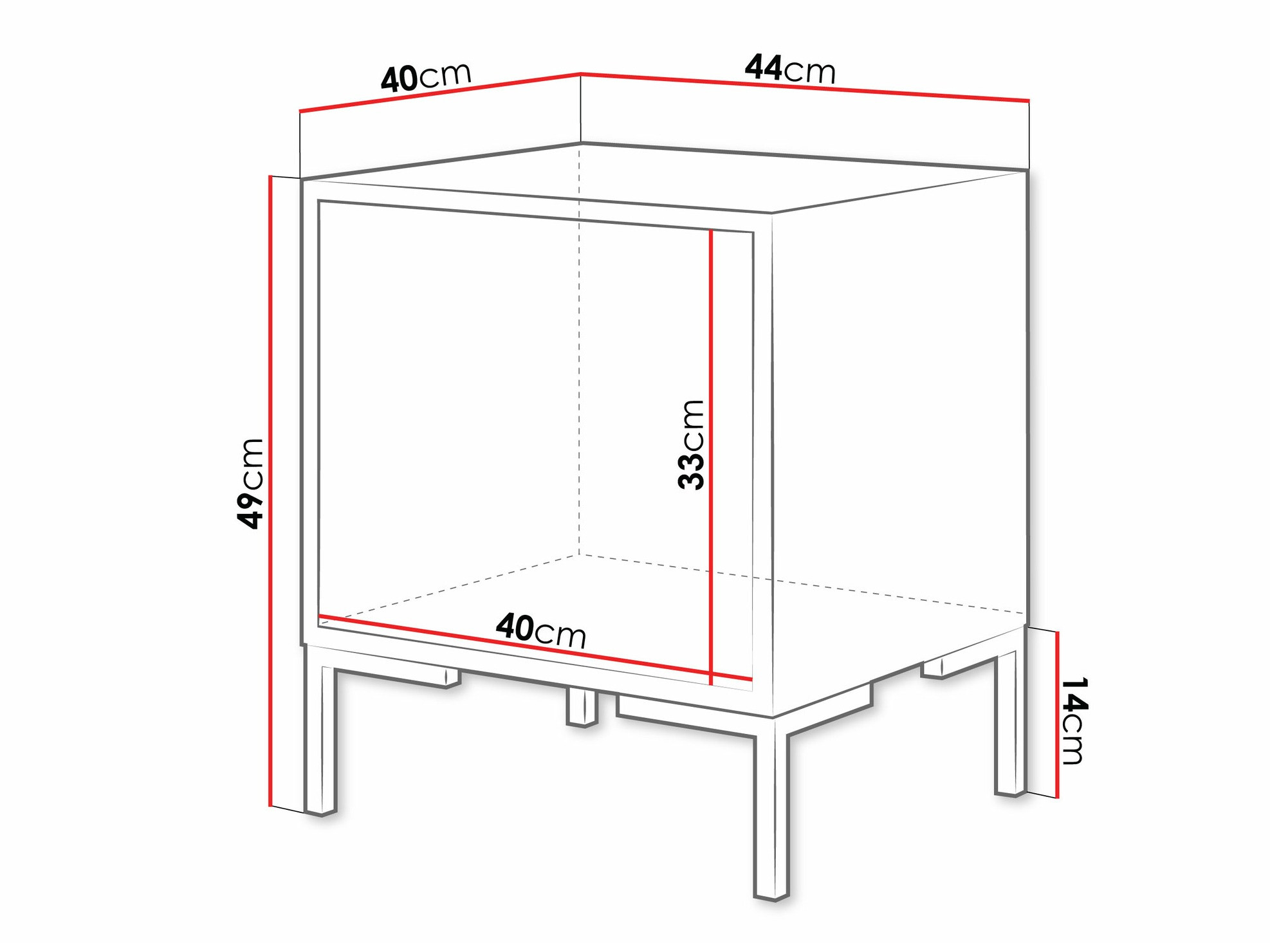 Naktinis staliukas Fabula