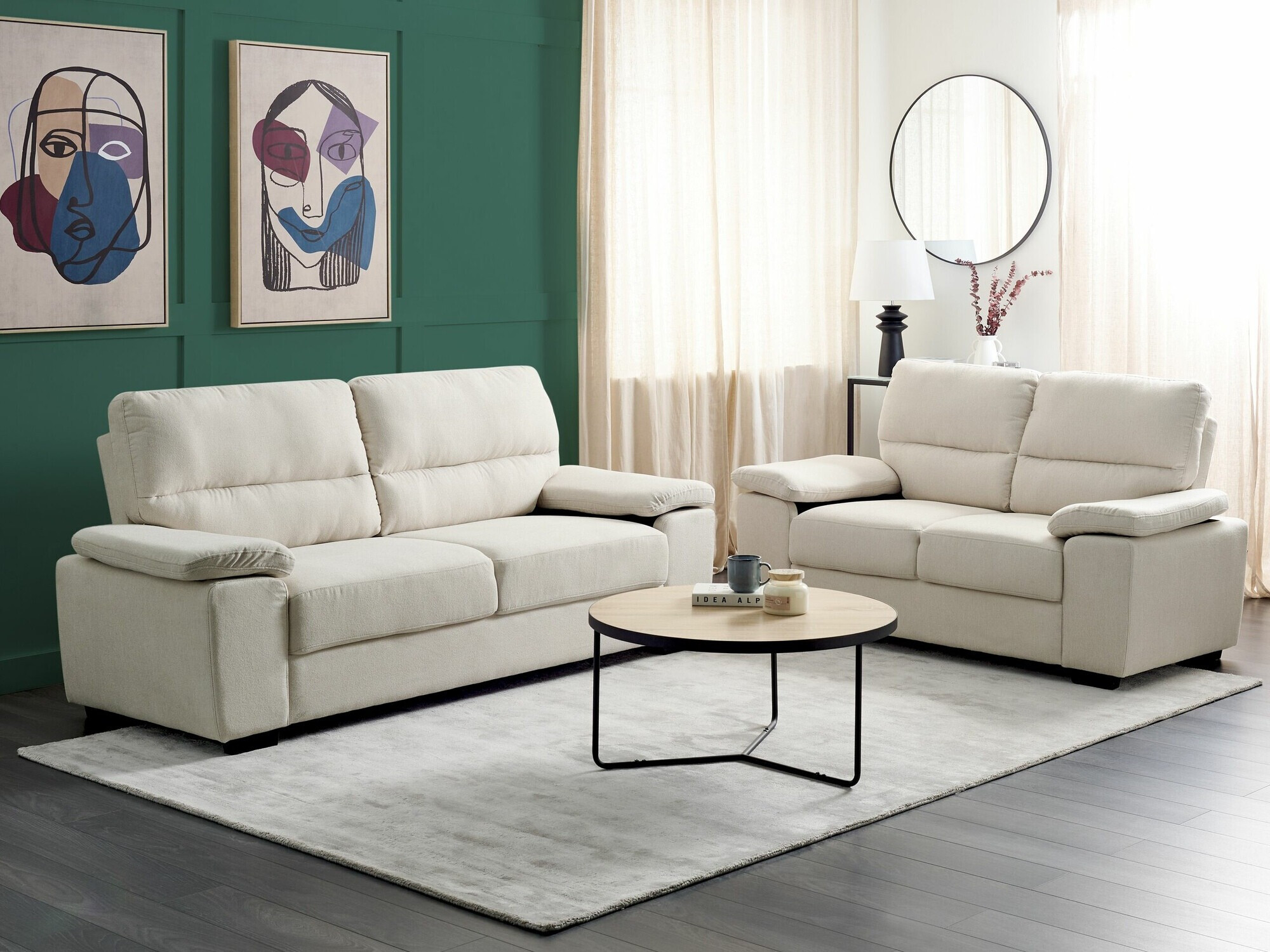 Sofa Berwyn 1325 (Smėlinė)