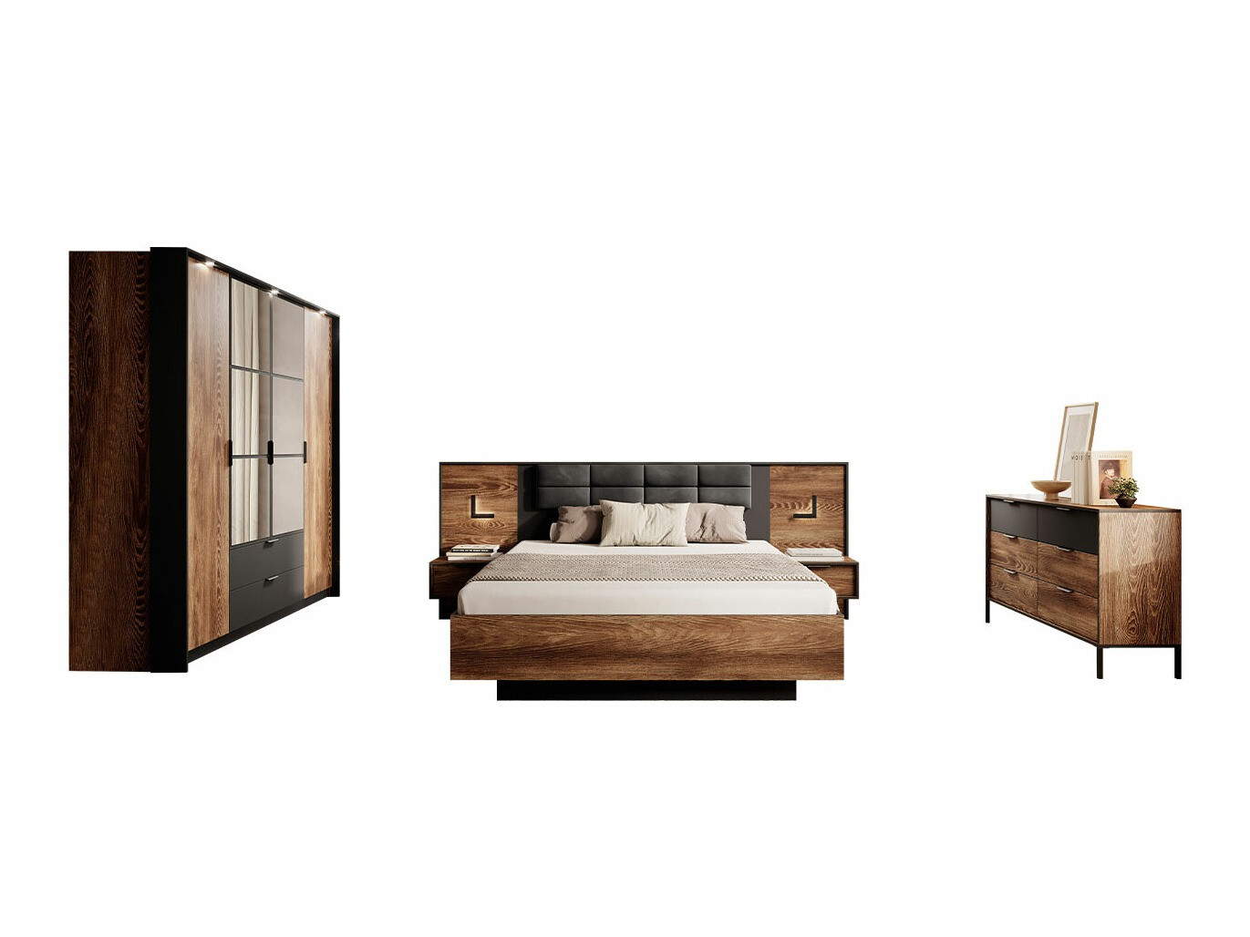 Miegamojo komplektas Flodale 106