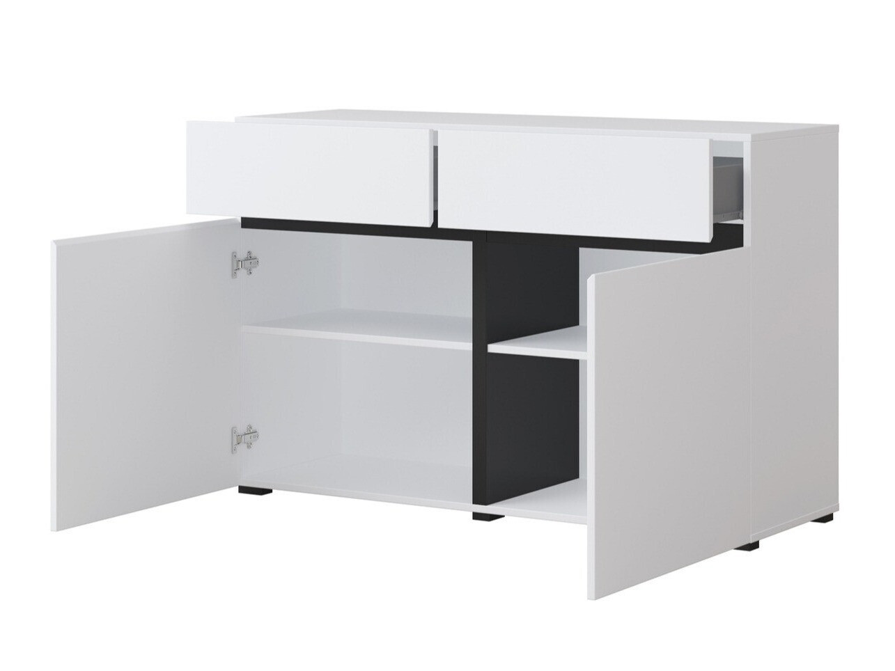 Svetainės komplektas Alfere 107 (Balta)