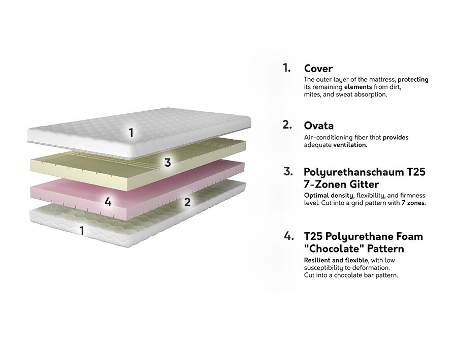 Čiužinys Dayton 148