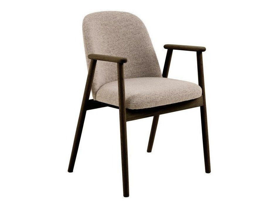 Kėdė Norsica 890 (Smėlinė + Tamsus medis)