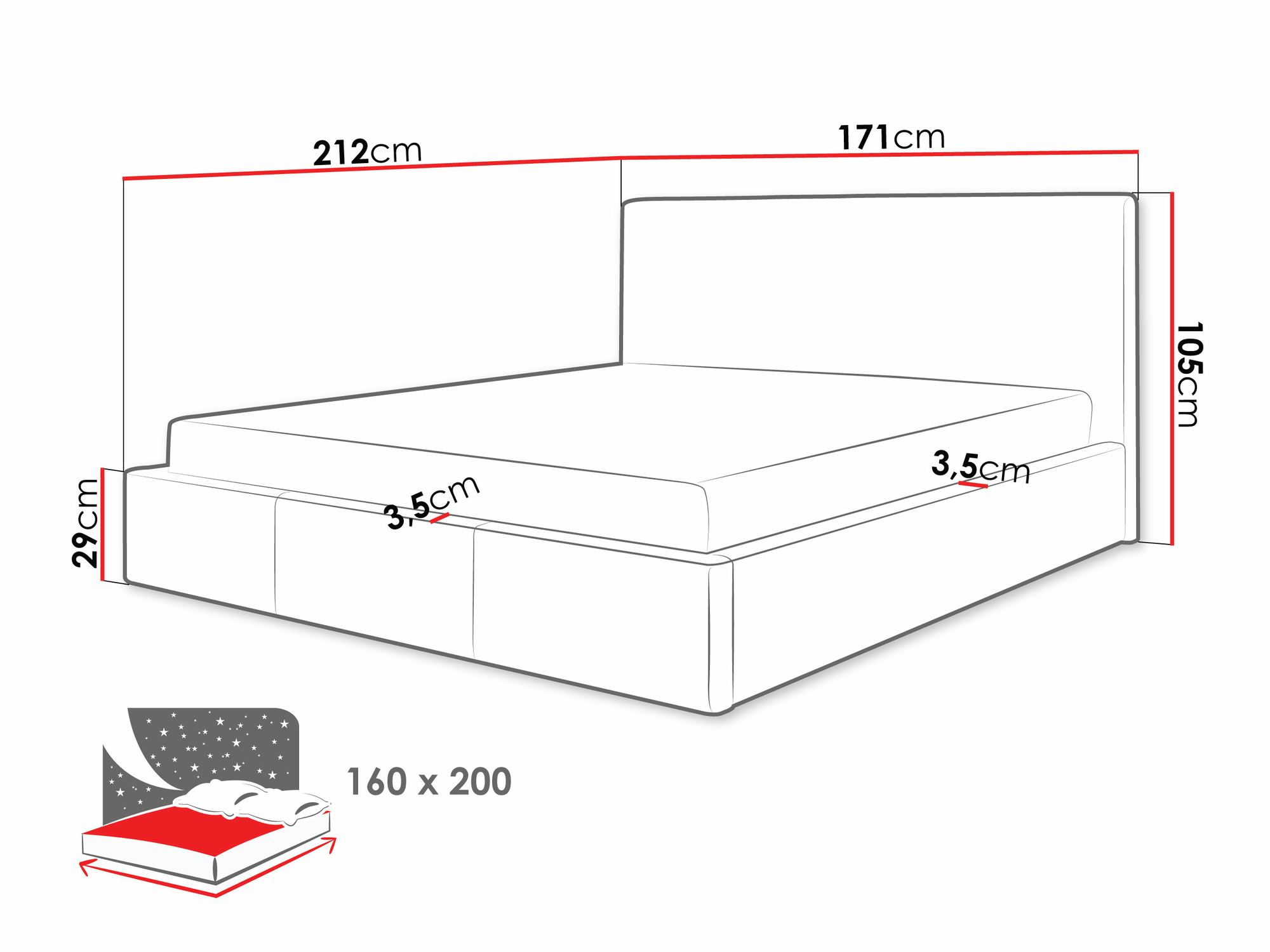 Lova ComfiDream 124 (Lars 90)