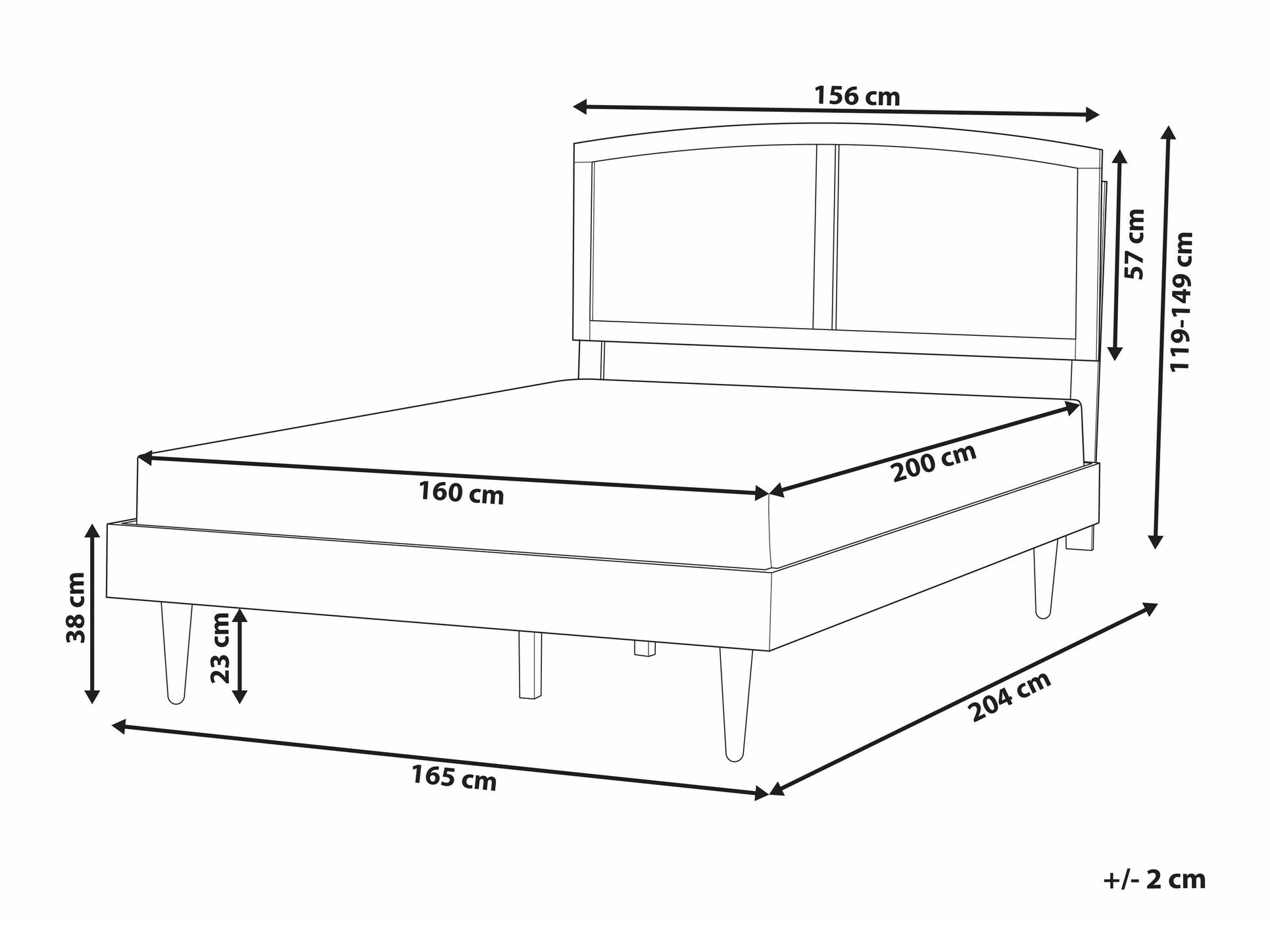 Lova Berwyn 1990 (Juoda)