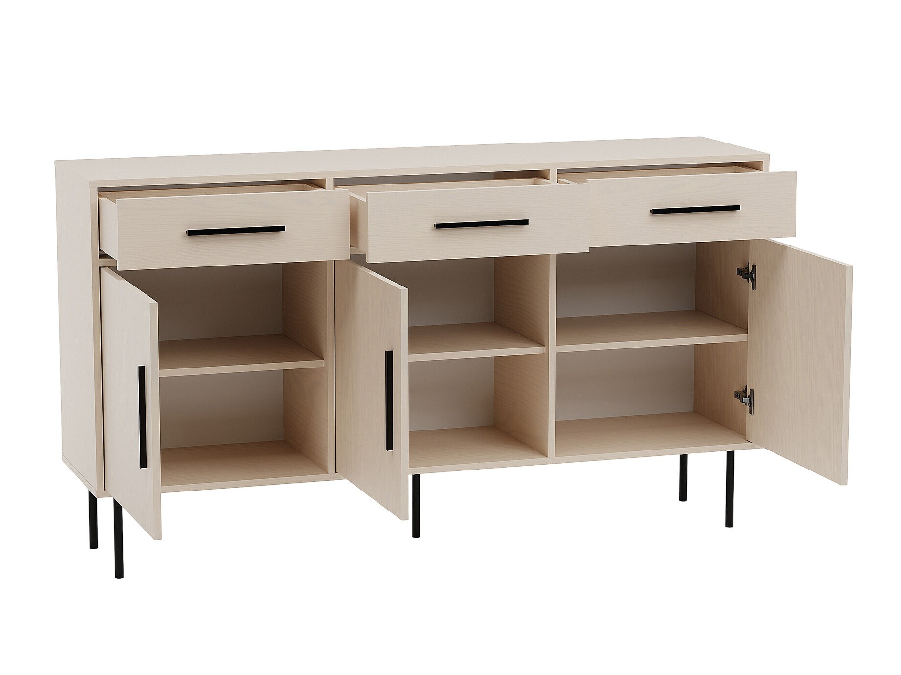 Komoda Mansfield 104 (Šviesi ruda)