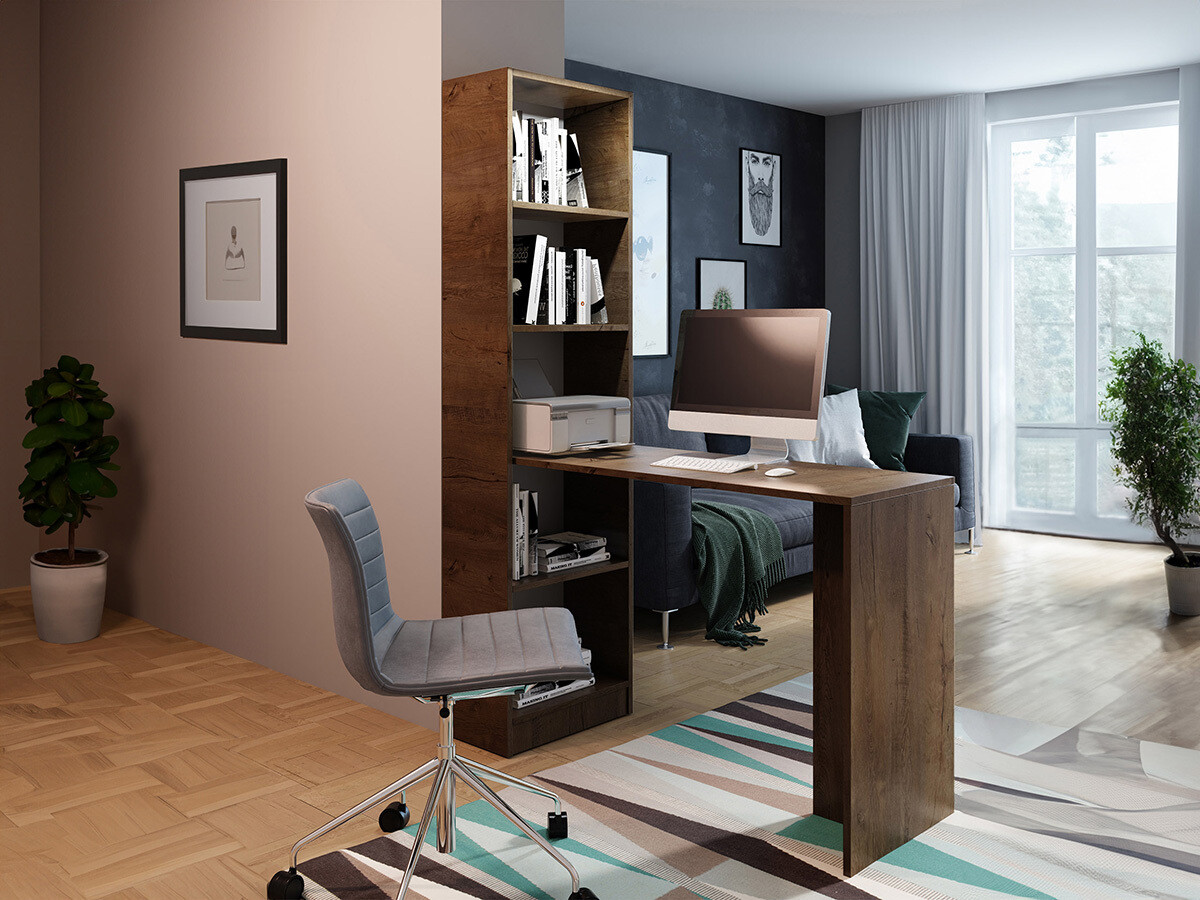 Darbo stalas Dover 109 (Tamsus uosis)