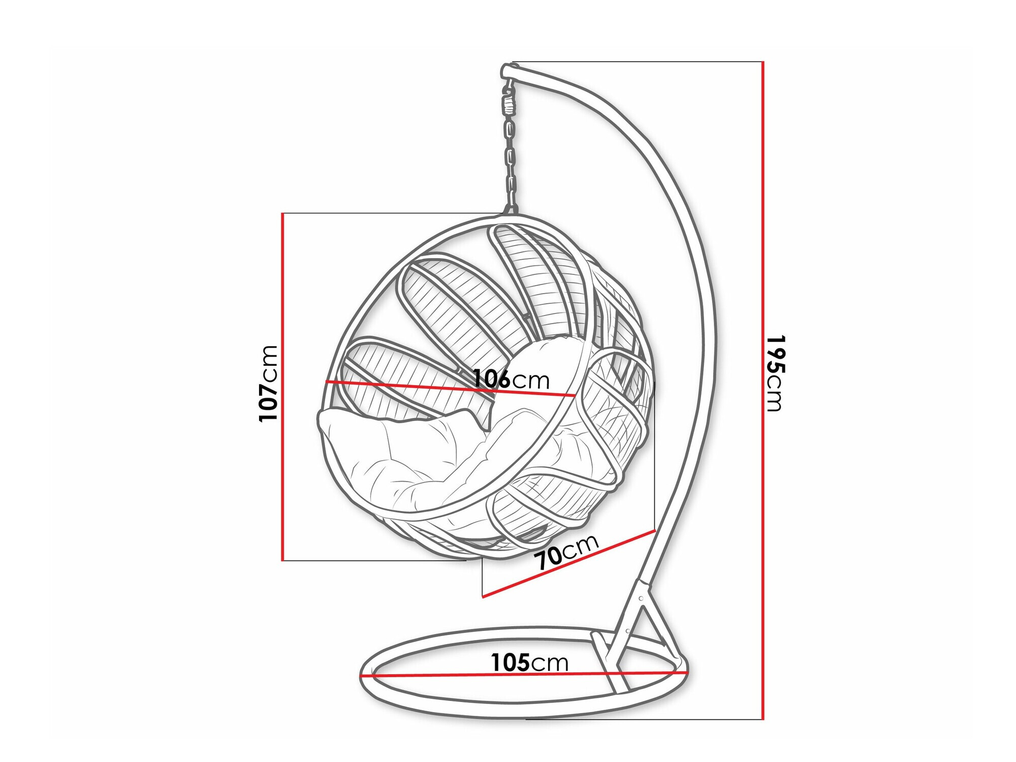 Supamas krėslas Comfivo 408