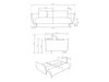 Sofa lova Kingston 131 (Horizon 08)