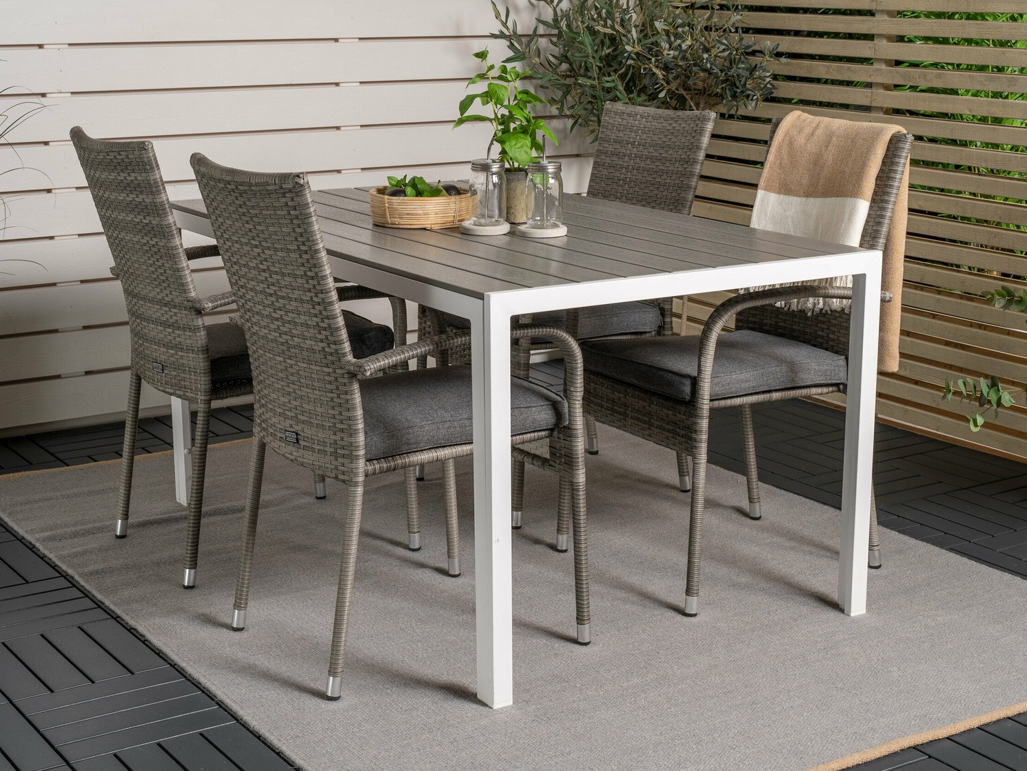 Stalo ir kėdžių komplektas Dallas 4660