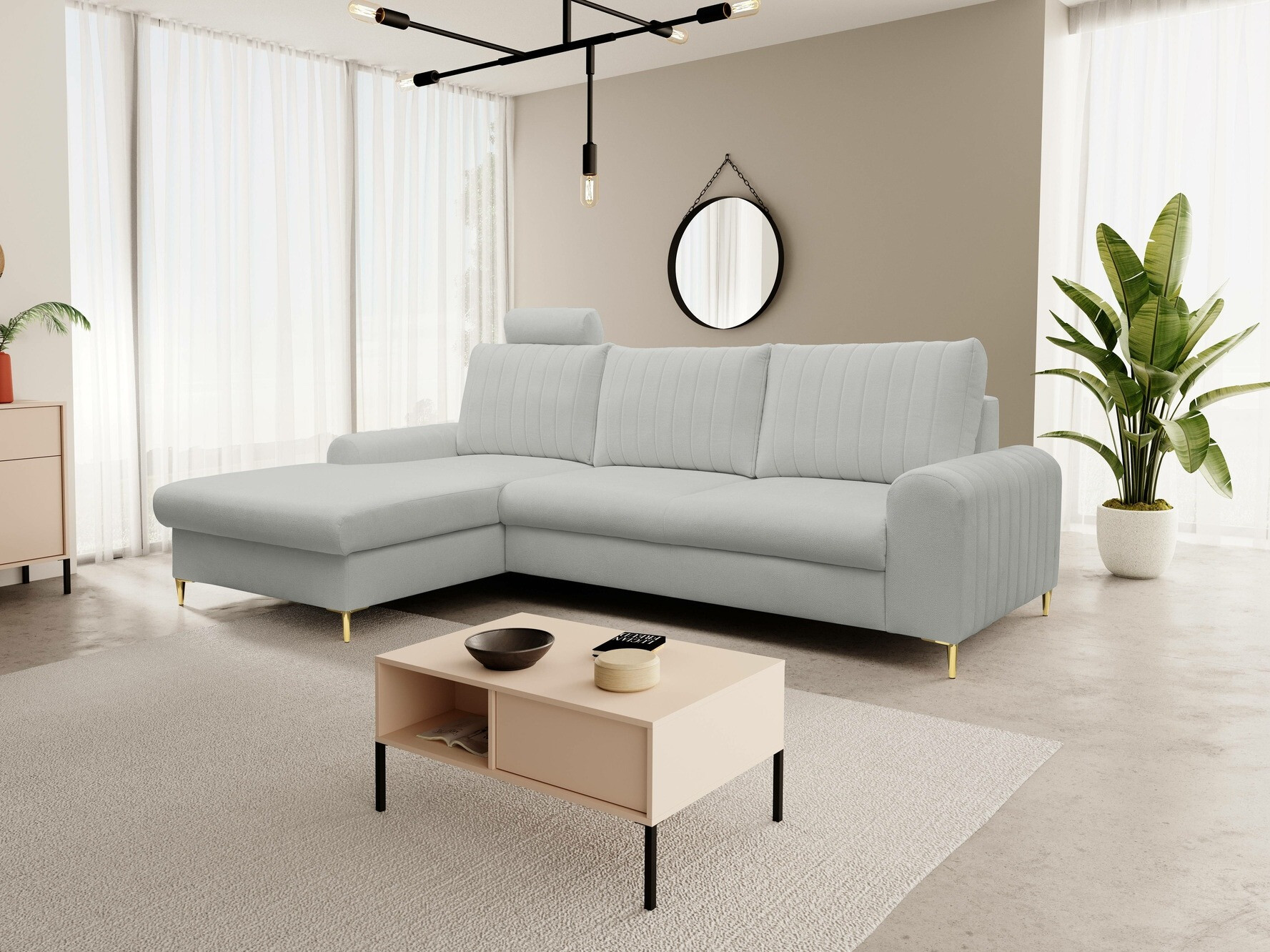 Minkštas kampas Kingston 163 (Loft 18)