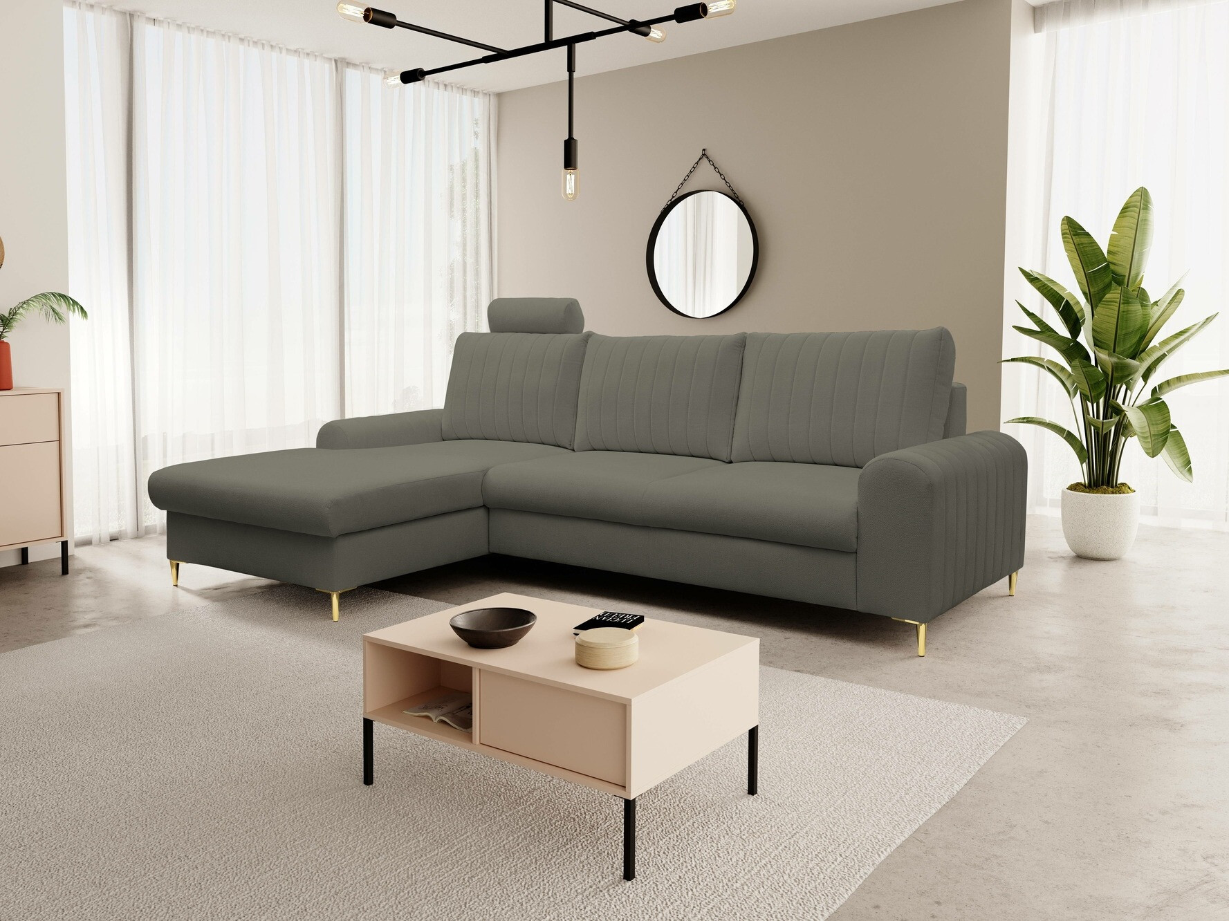 Minkštas kampas Kingston 163 (Loft 22)