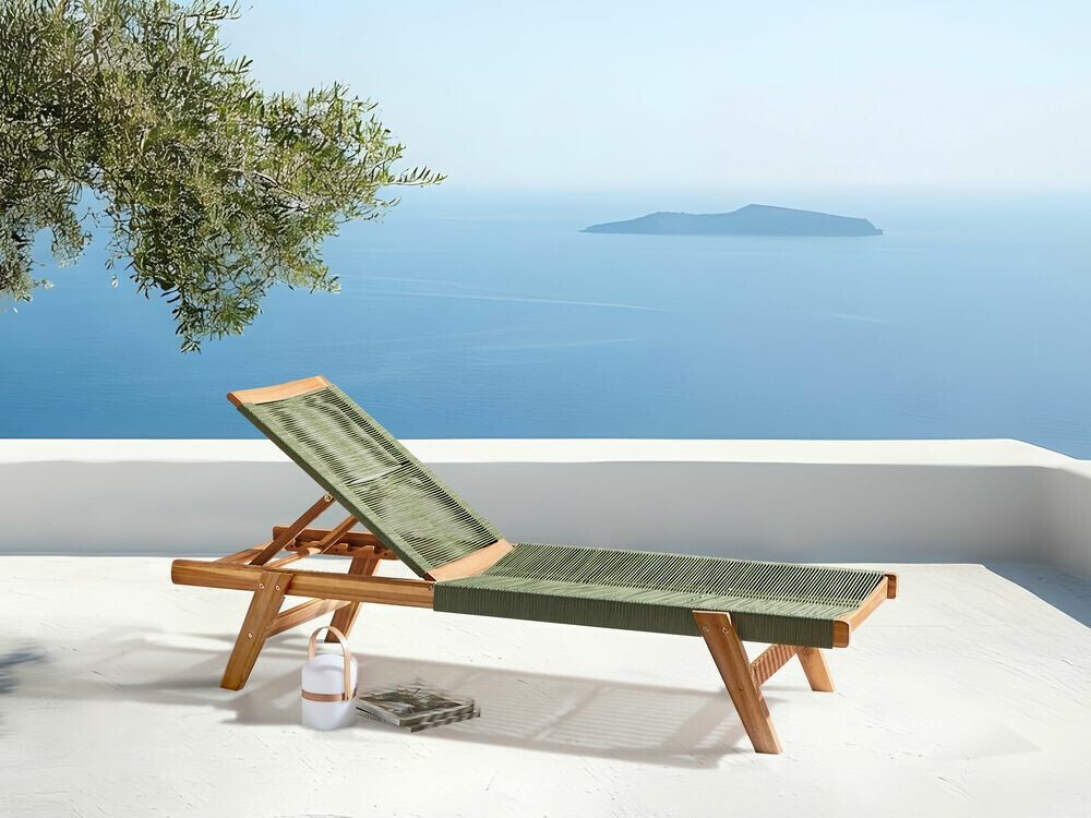 Lauko gultas Bensevu 101 (Akacija + Žalia)