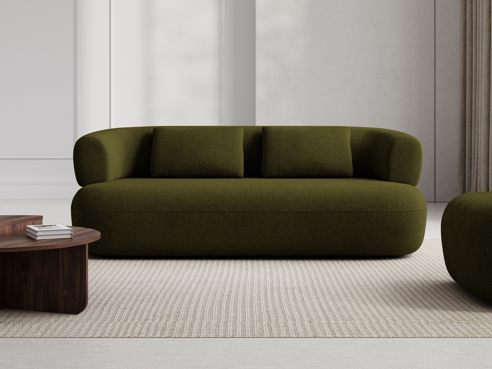 Sofa Beckley 143 (Ascot Olive Green)